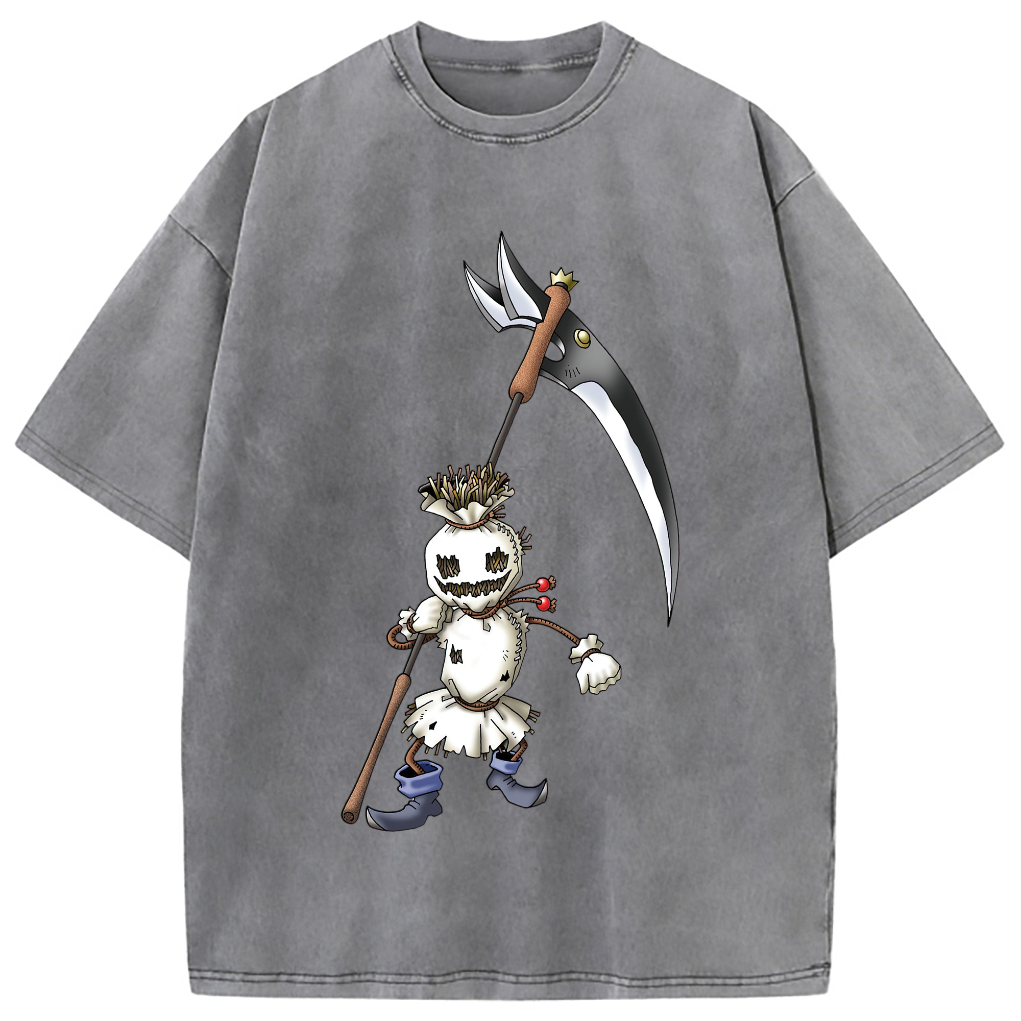（画像用） ドラゴンクエスト Doragon Kuesuto Dragon Quest 綿100% ヴィンテージ風 半袖Tシャツ（フロントプリント）