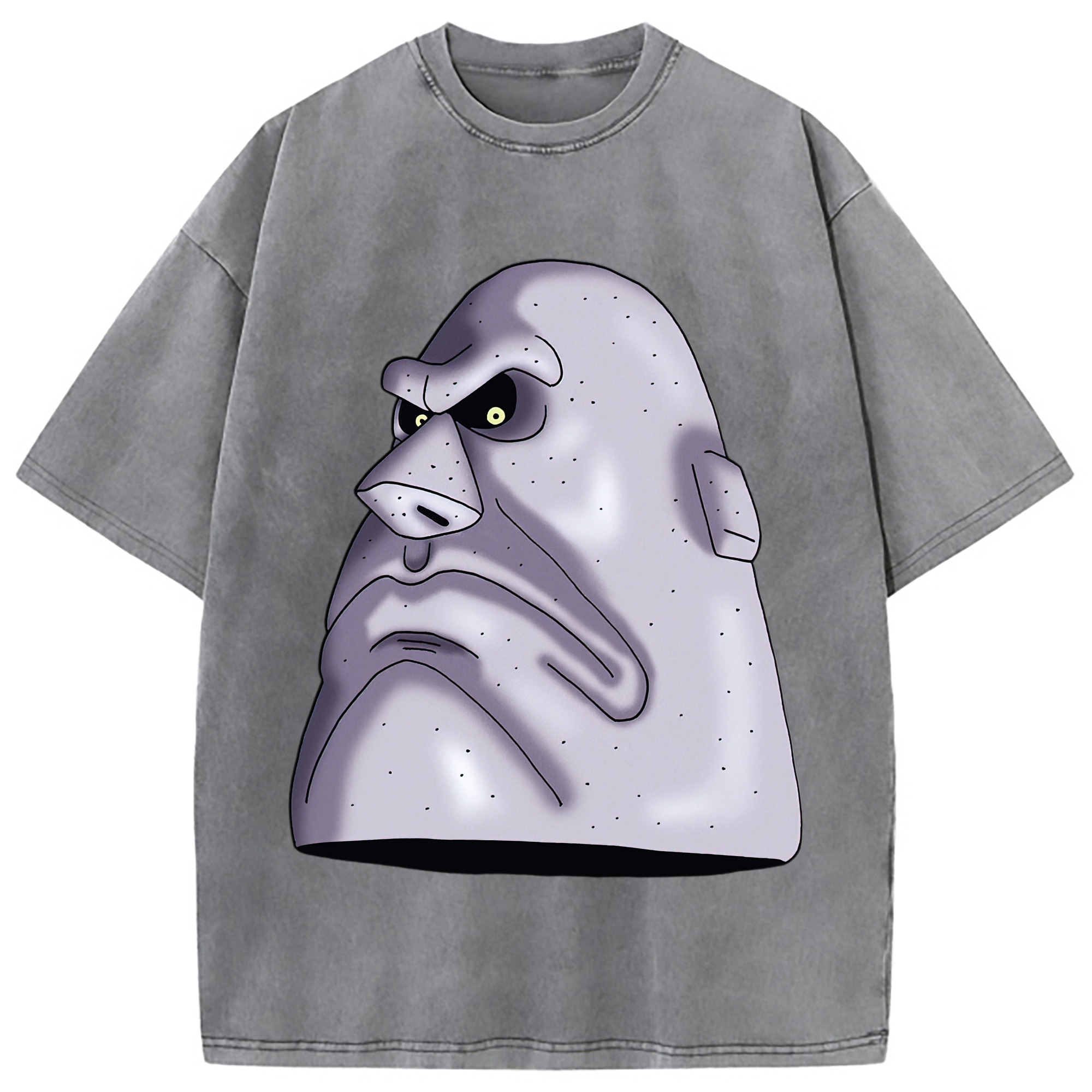 （画像用） ドラゴンクエスト Doragon Kuesuto Dragon Quest 綿100% ヴィンテージ風 半袖Tシャツ（フロントプリント）