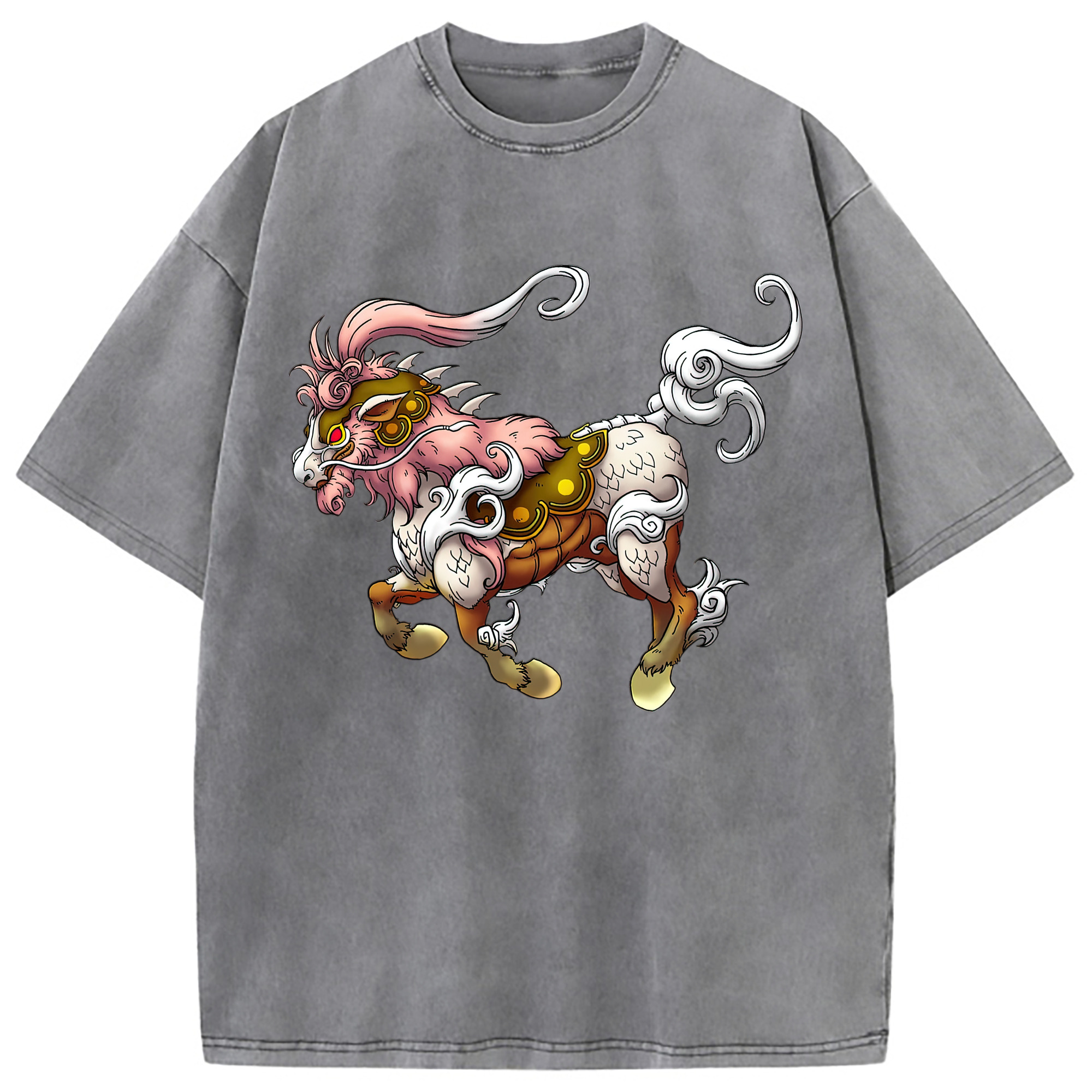 （画像用） ドラゴンクエスト Doragon Kuesuto Dragon Quest 綿100% ヴィンテージ風 半袖Tシャツ（フロントプリント）