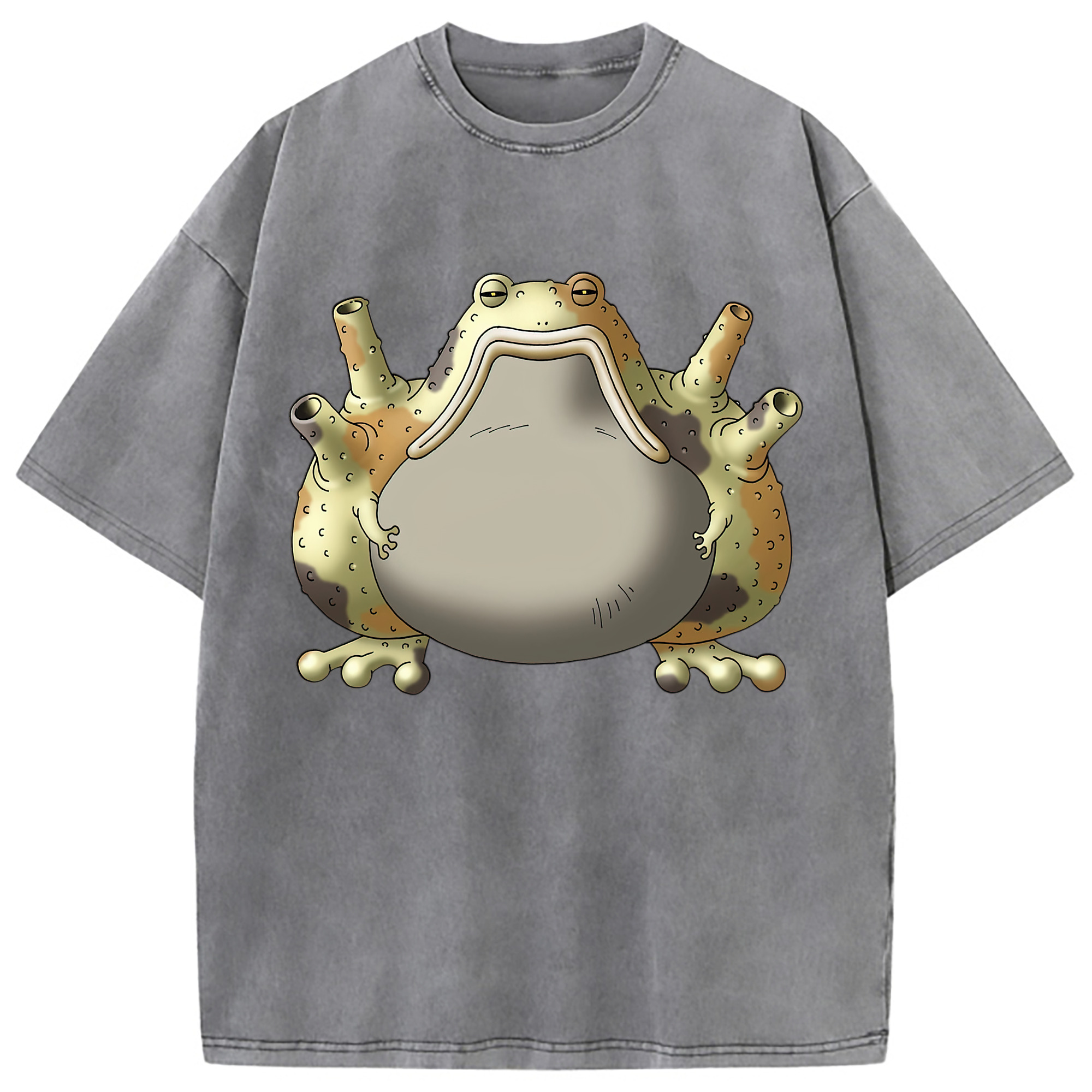 （画像用） ドラゴンクエスト Doragon Kuesuto Dragon Quest 綿100% ヴィンテージ風 半袖Tシャツ（フロントプリント）