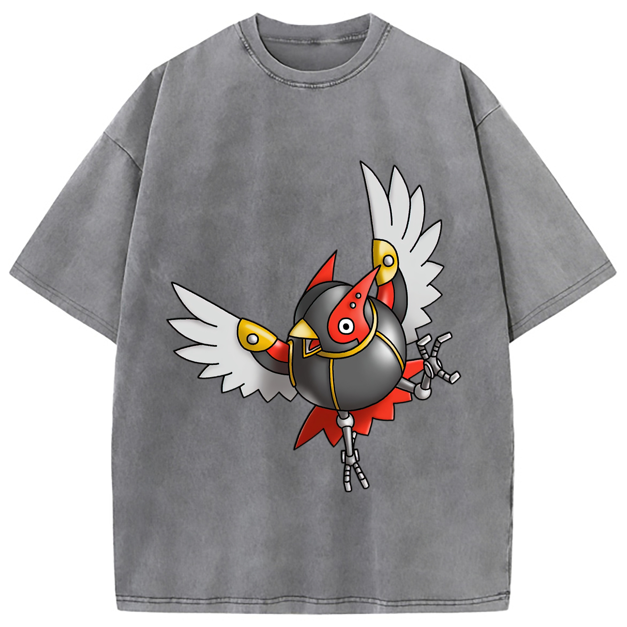 （画像用） ドラゴンクエスト Doragon Kuesuto Dragon Quest 綿100% ヴィンテージ風 半袖Tシャツ（フロントプリント）