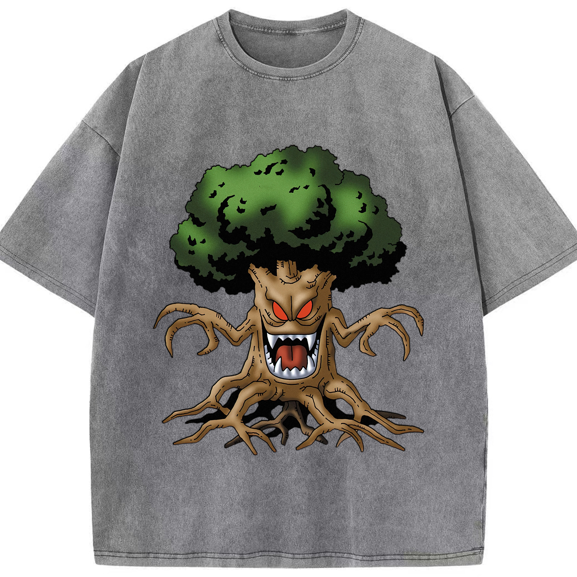 （画像用） ドラゴンクエスト Doragon Kuesuto Dragon Quest 綿100% ヴィンテージ風 半袖Tシャツ（フロントプリント）
