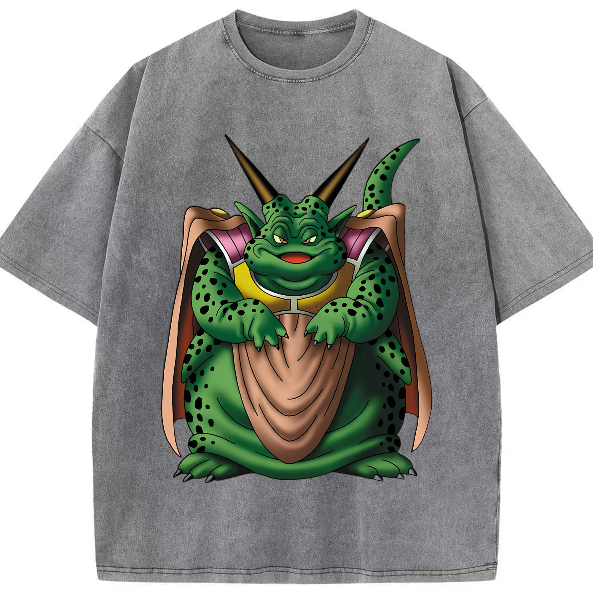 （画像用） ドラゴンクエスト Doragon Kuesuto Dragon Quest 綿100% ヴィンテージ風 半袖Tシャツ（フロントプリント）