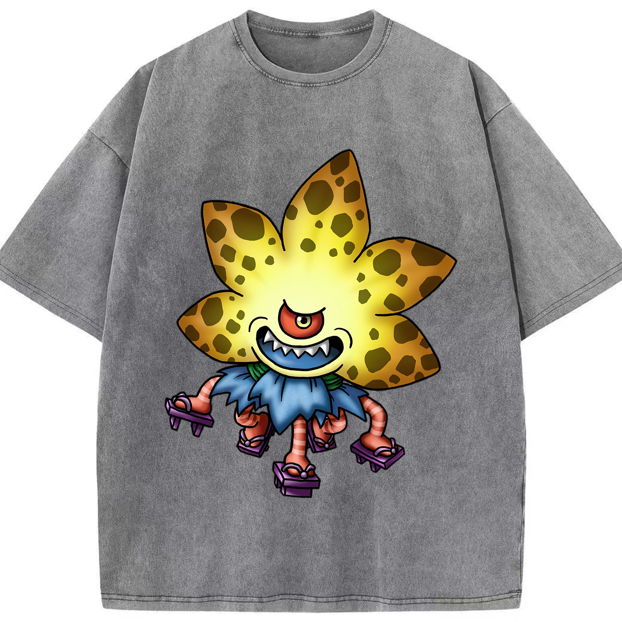 （画像用） ドラゴンクエスト Doragon Kuesuto Dragon Quest 綿100% ヴィンテージ風 半袖Tシャツ（フロントプリント）