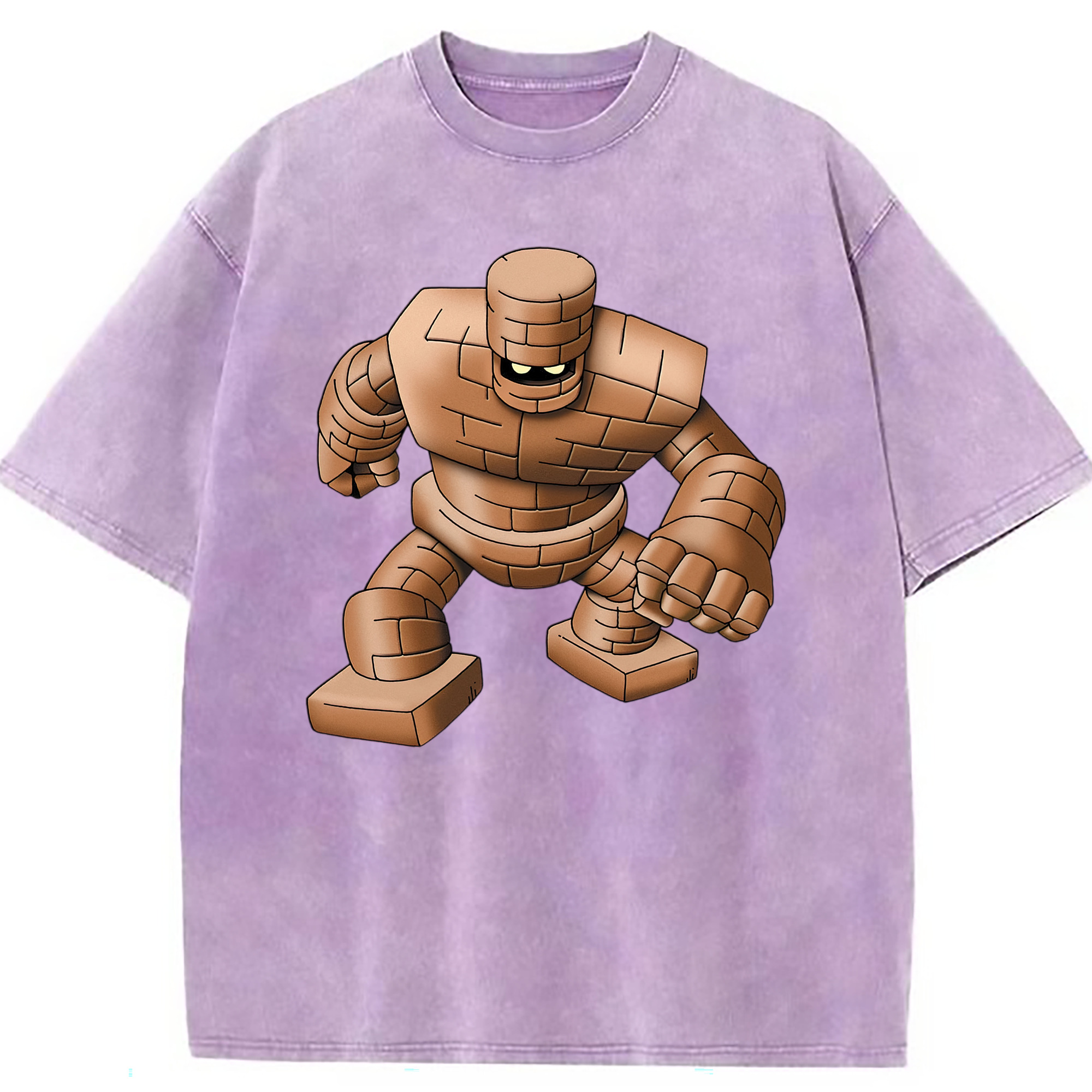 （画像用） ドラゴンクエスト Doragon Kuesuto Dragon Quest 綿100% ヴィンテージ風 半袖Tシャツ（フロントプリント）