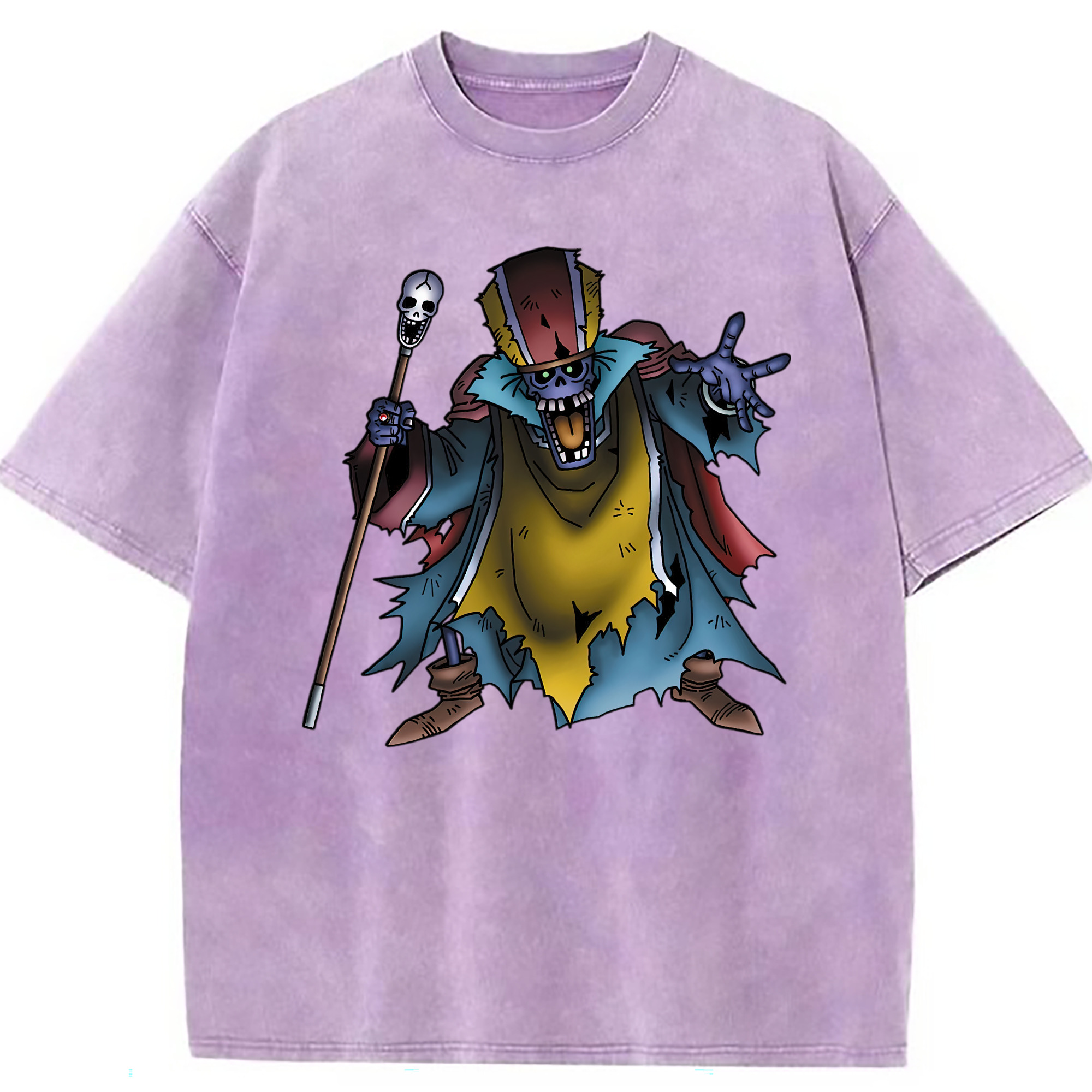 （画像用） ドラゴンクエスト Doragon Kuesuto Dragon Quest 綿100% ヴィンテージ風 半袖Tシャツ（フロントプリント）