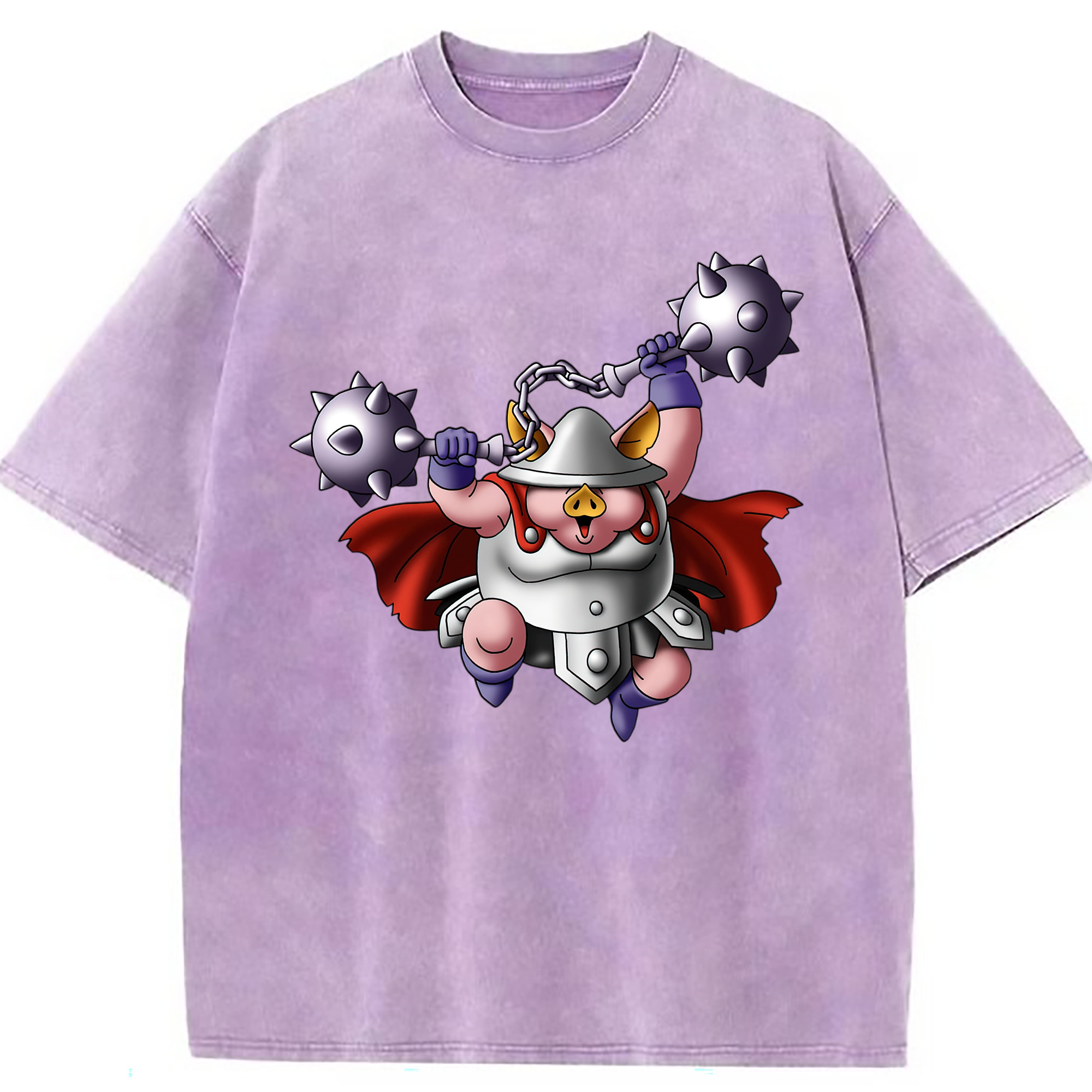 （画像用） ドラゴンクエスト Doragon Kuesuto Dragon Quest 綿100% ヴィンテージ風 半袖Tシャツ（フロントプリント）