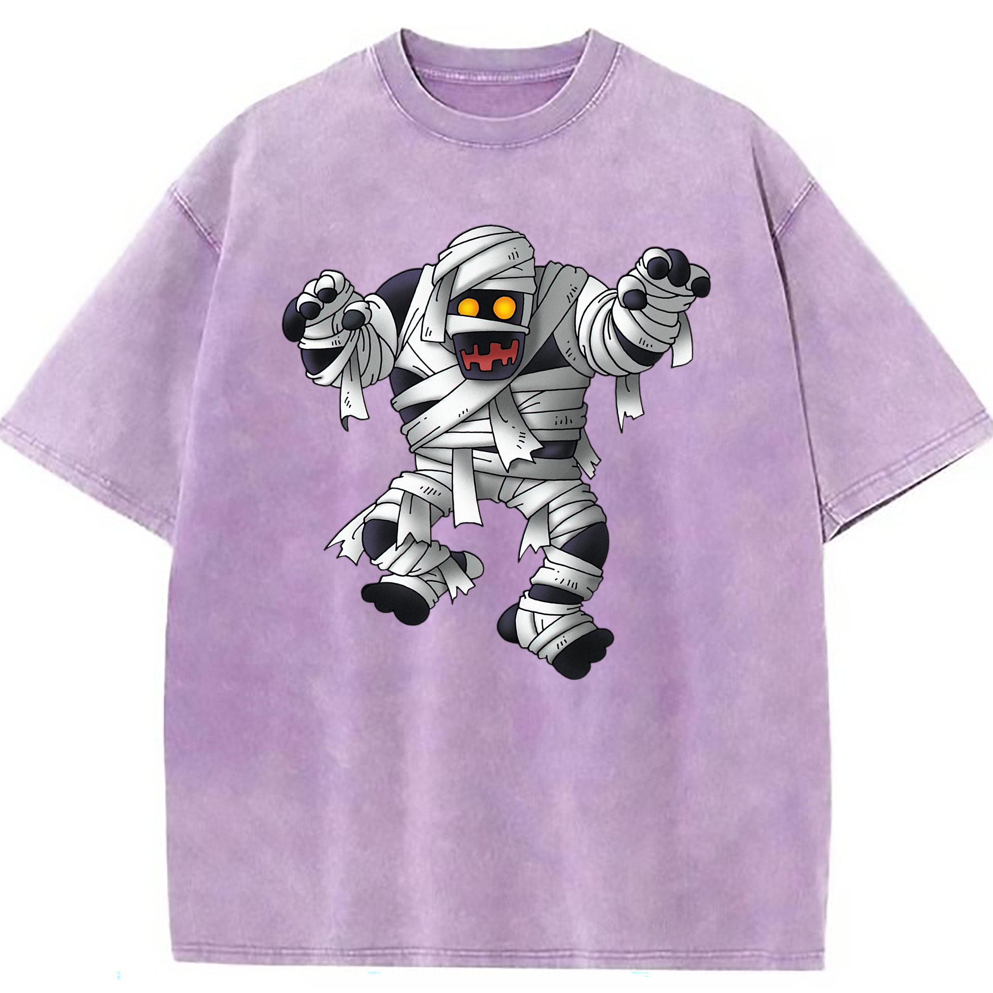 （画像用） ドラゴンクエスト Doragon Kuesuto Dragon Quest 綿100% ヴィンテージ風 半袖Tシャツ（フロントプリント）