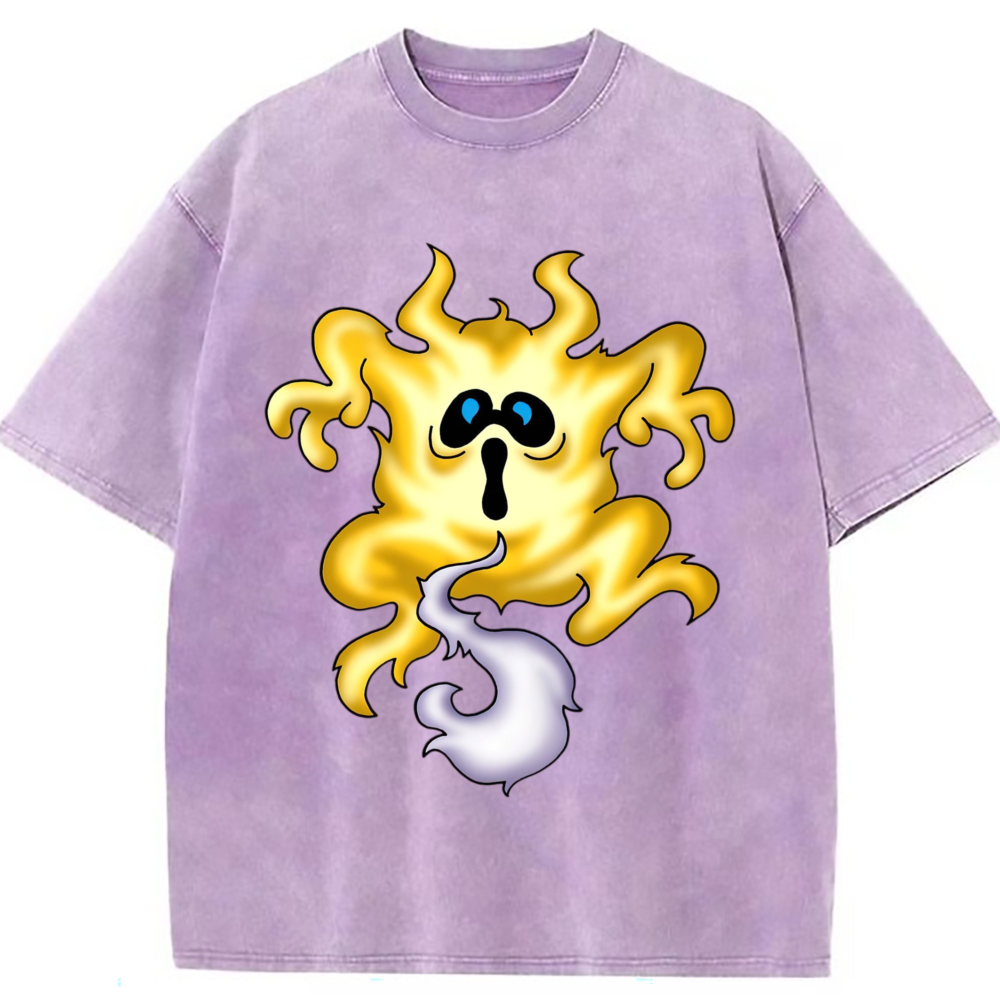 （画像用） ドラゴンクエスト Doragon Kuesuto Dragon Quest 綿100% ヴィンテージ風 半袖Tシャツ（フロントプリント）
