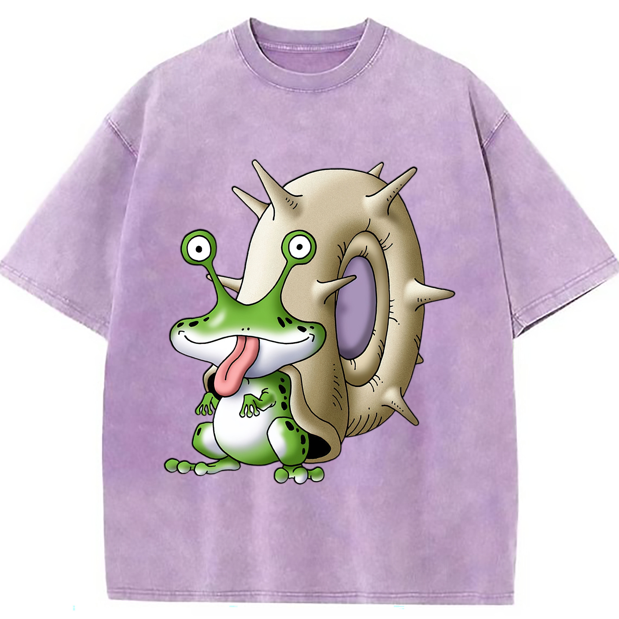 （画像用） ドラゴンクエスト Doragon Kuesuto Dragon Quest 綿100% ヴィンテージ風 半袖Tシャツ（フロントプリント）