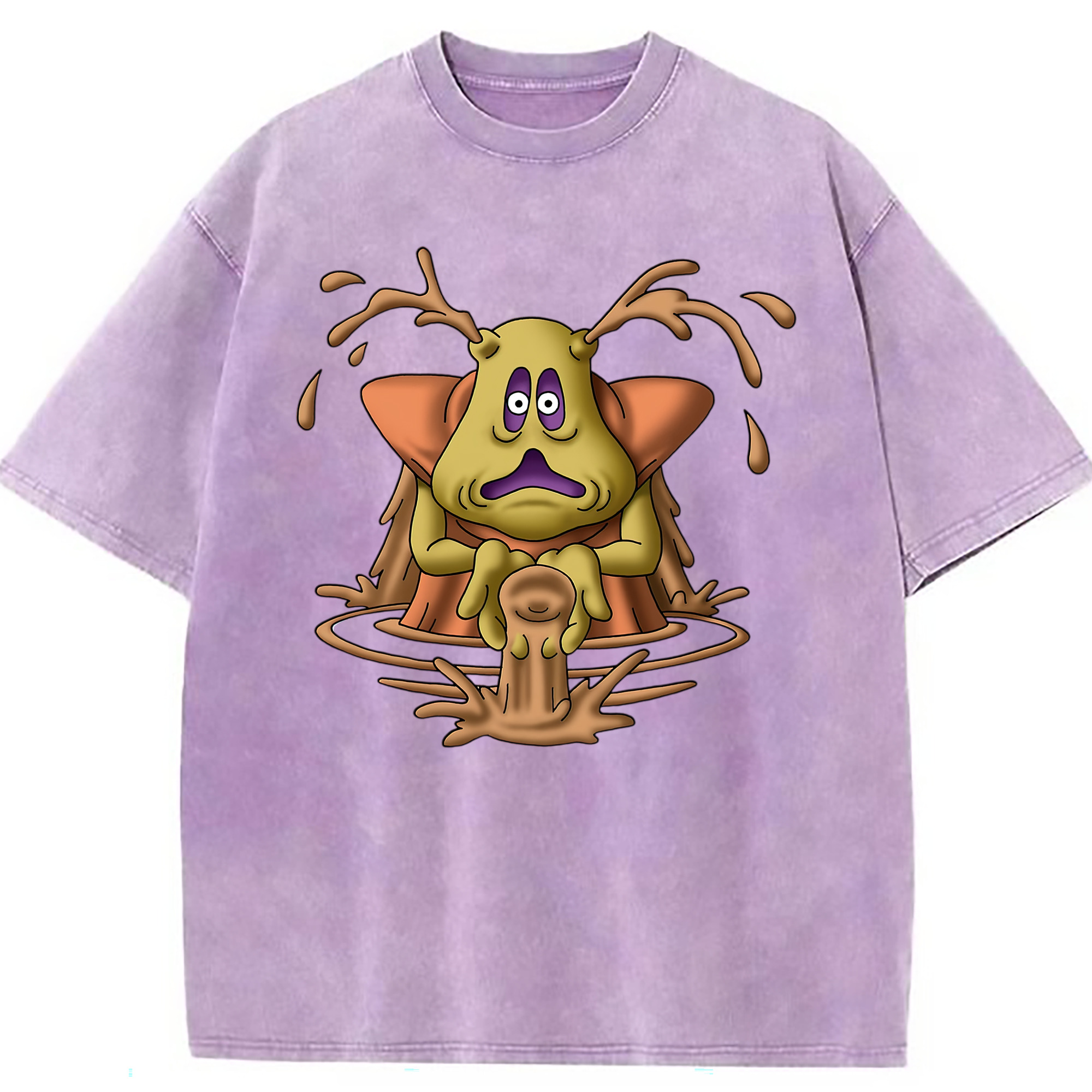 （画像用） ドラゴンクエスト Doragon Kuesuto Dragon Quest 綿100% ヴィンテージ風 半袖Tシャツ（フロントプリント）