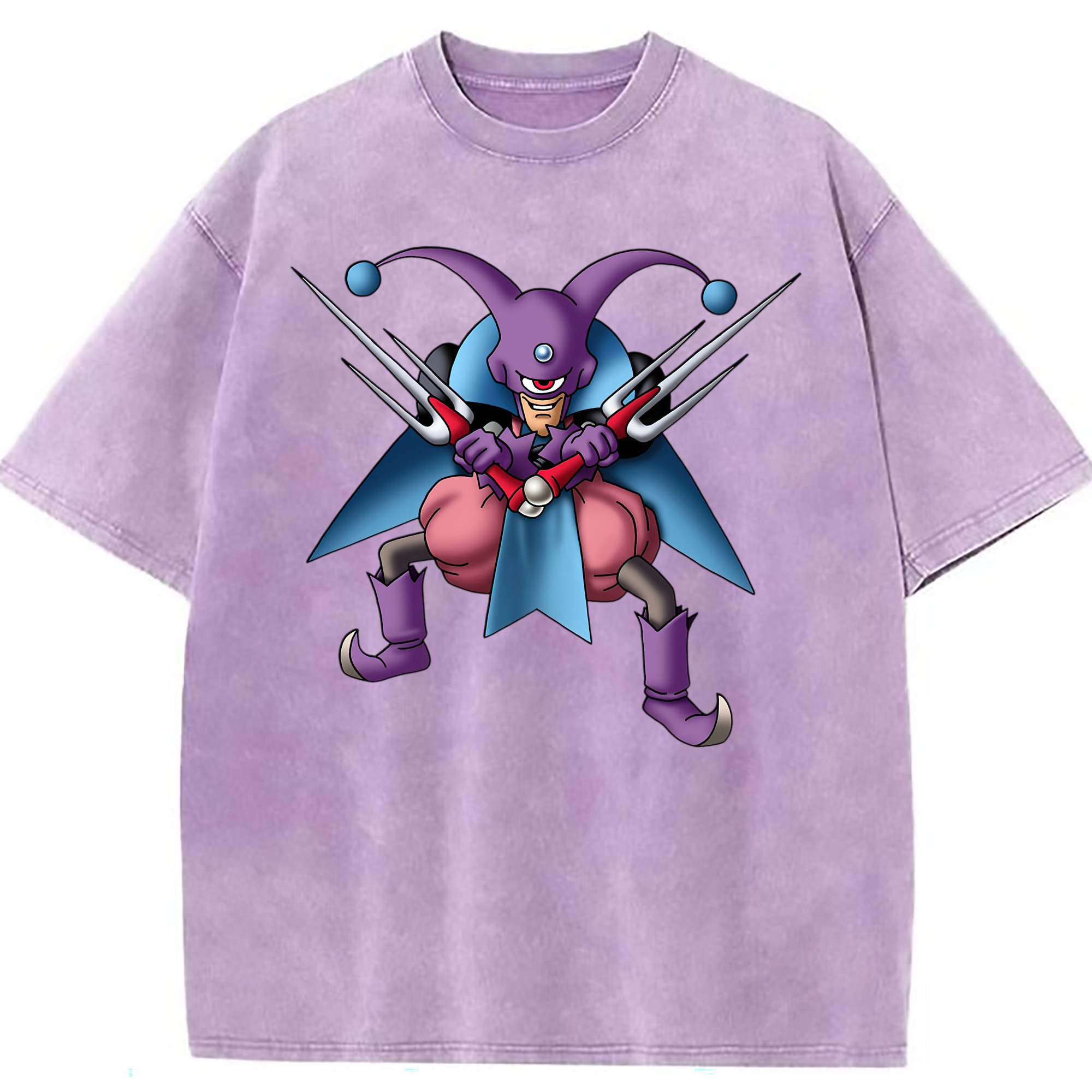 （画像用） ドラゴンクエスト Doragon Kuesuto Dragon Quest 綿100% ヴィンテージ風 半袖Tシャツ（フロントプリント）