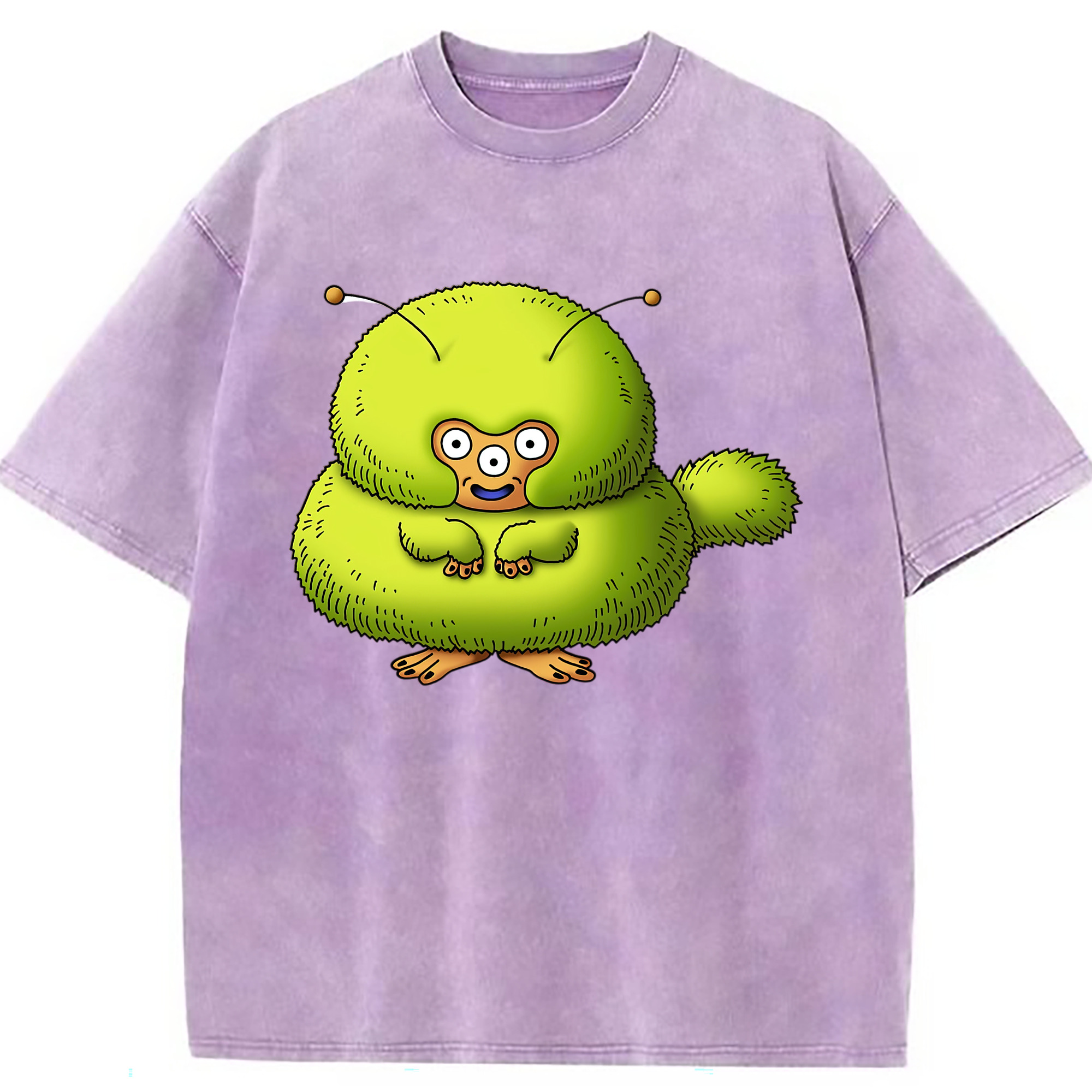 （画像用） ドラゴンクエスト Doragon Kuesuto Dragon Quest 綿100% ヴィンテージ風 半袖Tシャツ（フロントプリント）