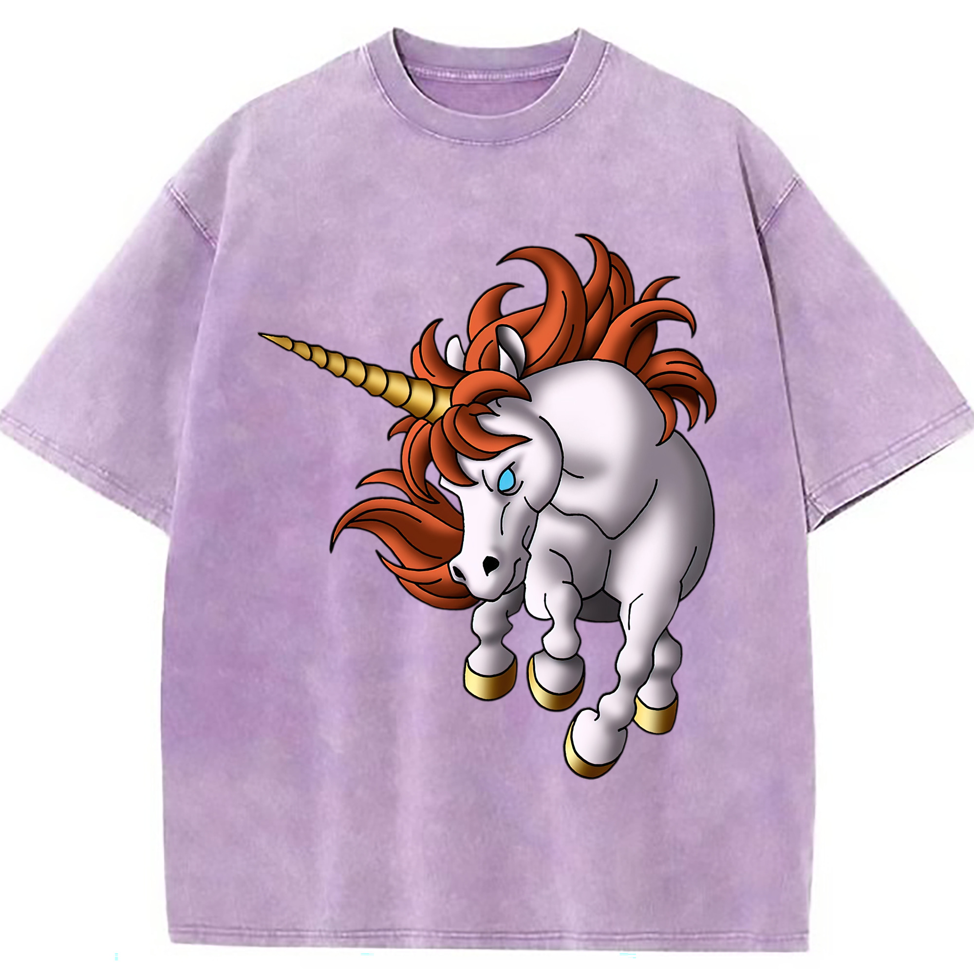 （画像用） ドラゴンクエスト Doragon Kuesuto Dragon Quest 綿100% ヴィンテージ風 半袖Tシャツ（フロントプリント）
