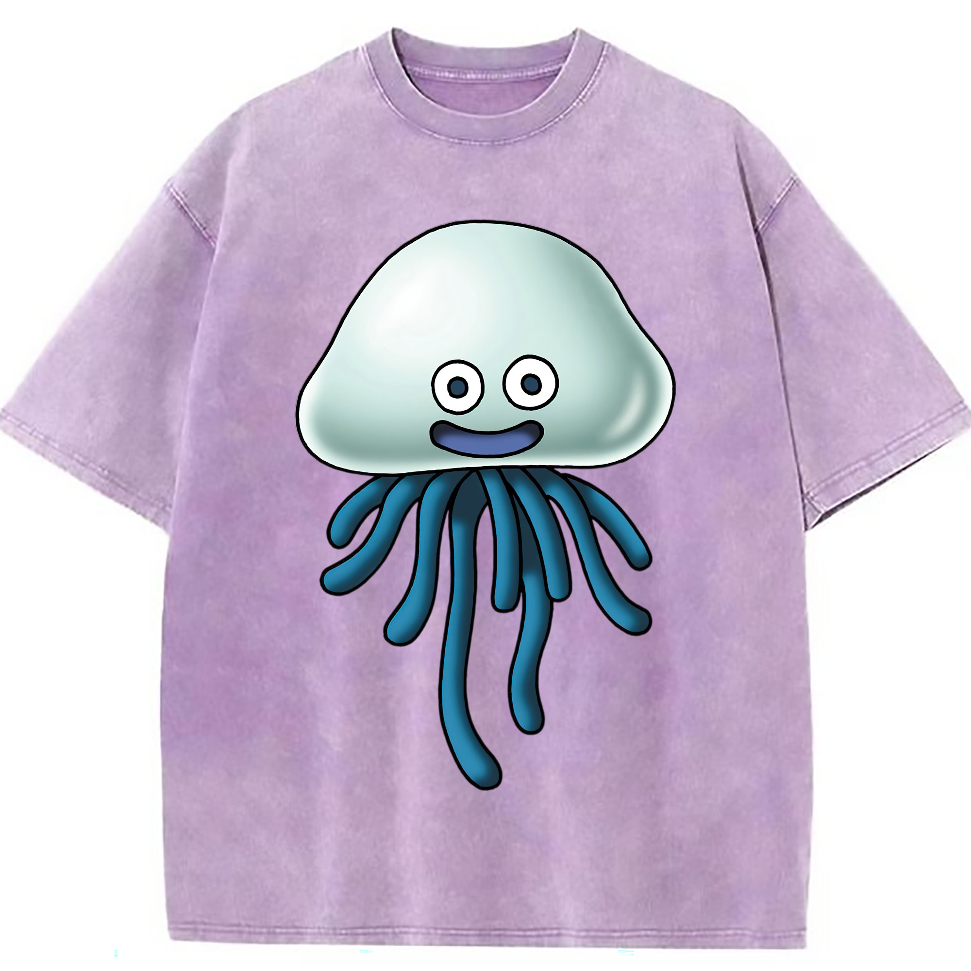 （画像用） ドラゴンクエスト Doragon Kuesuto Dragon Quest 綿100% ヴィンテージ風 半袖Tシャツ（フロントプリント）