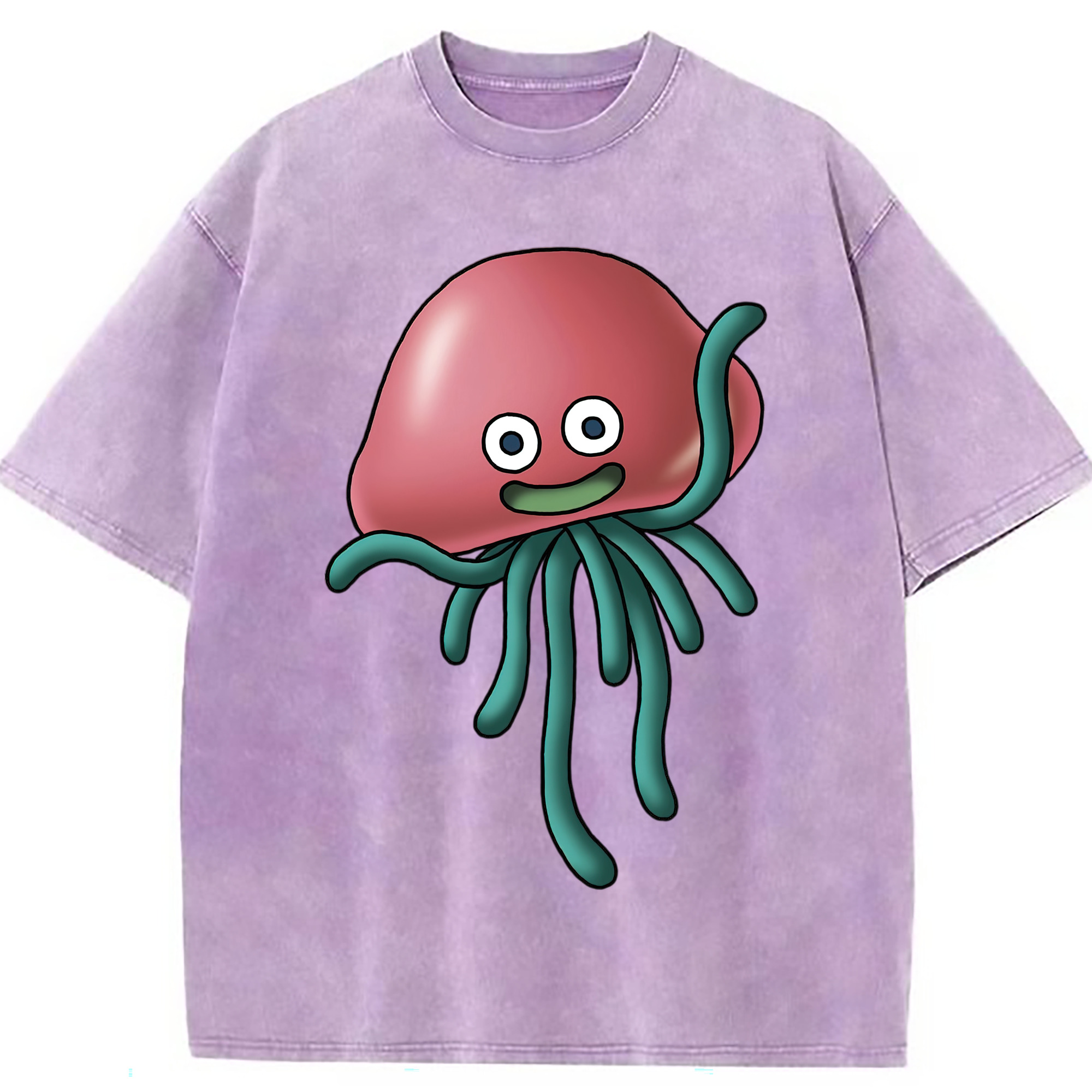 （画像用） ドラゴンクエスト Doragon Kuesuto Dragon Quest 綿100% ヴィンテージ風 半袖Tシャツ（フロントプリント）