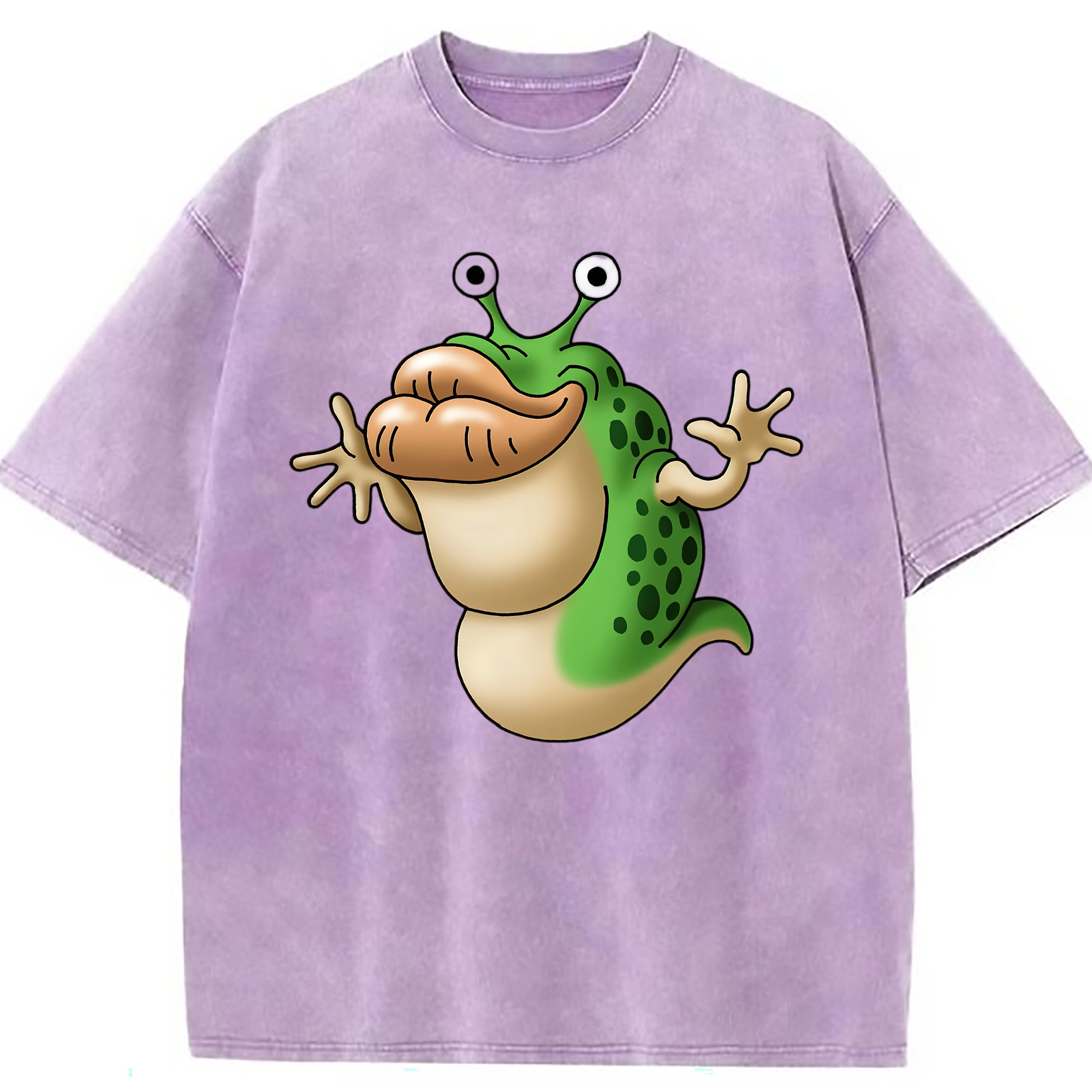 （画像用） ドラゴンクエスト Doragon Kuesuto Dragon Quest 綿100% ヴィンテージ風 半袖Tシャツ（フロントプリント）