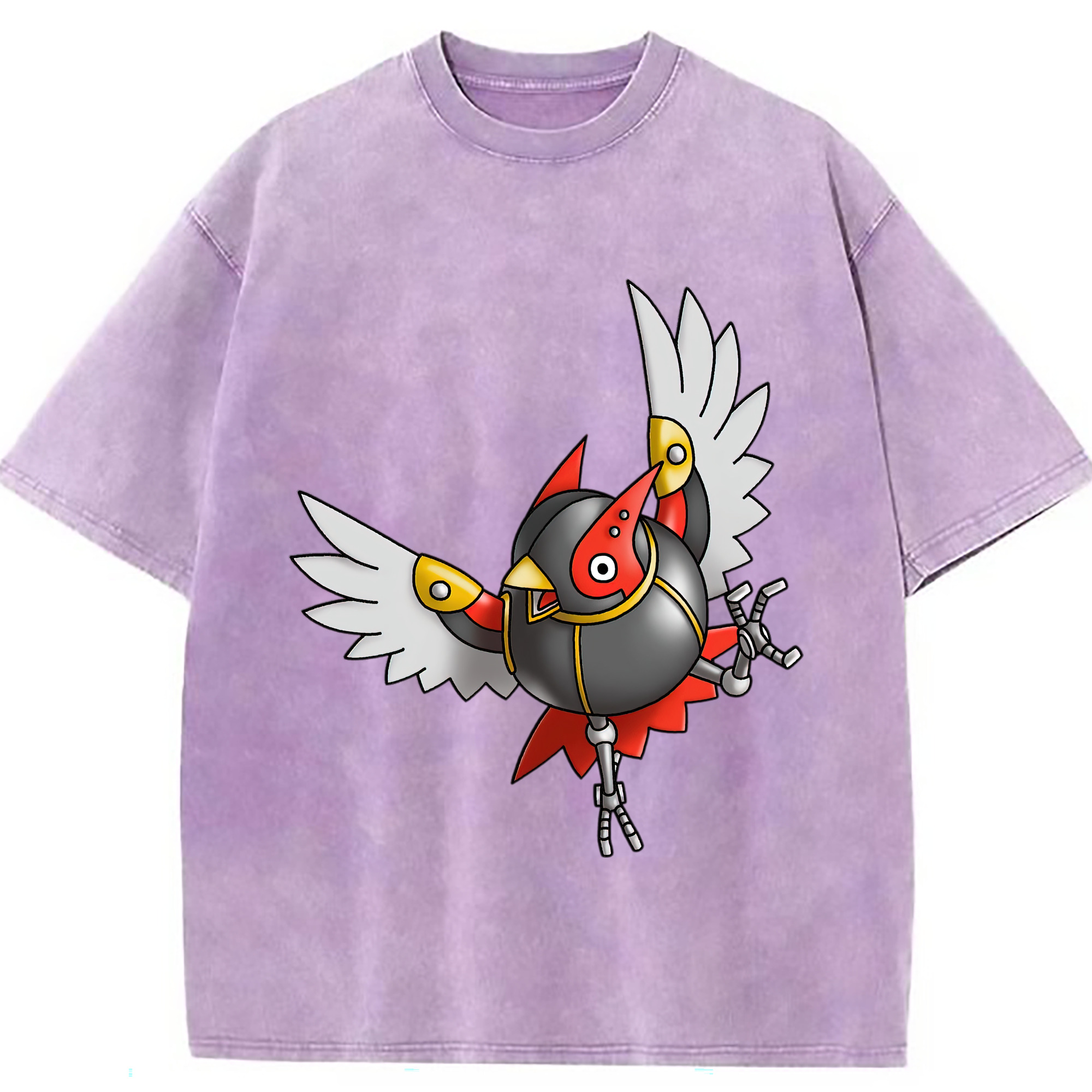 （画像用） ドラゴンクエスト Doragon Kuesuto Dragon Quest 綿100% ヴィンテージ風 半袖Tシャツ（フロントプリント）