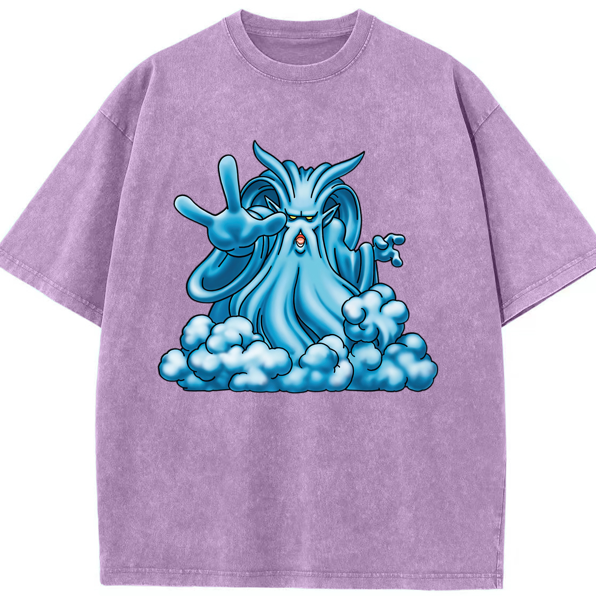 （画像用） ドラゴンクエスト Doragon Kuesuto Dragon Quest 綿100% ヴィンテージ風 半袖Tシャツ（フロントプリント）