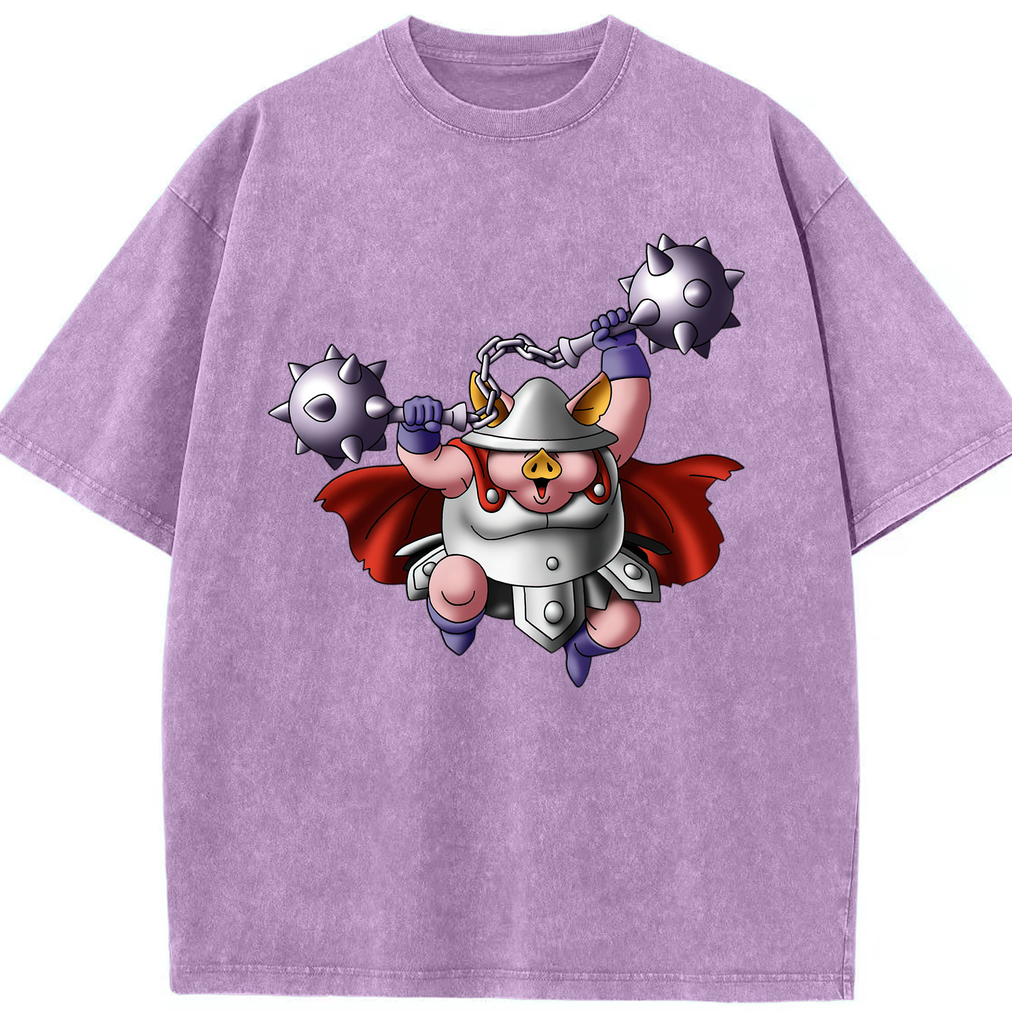 （画像用） ドラゴンクエスト Doragon Kuesuto Dragon Quest 綿100% ヴィンテージ風 半袖Tシャツ（フロントプリント）