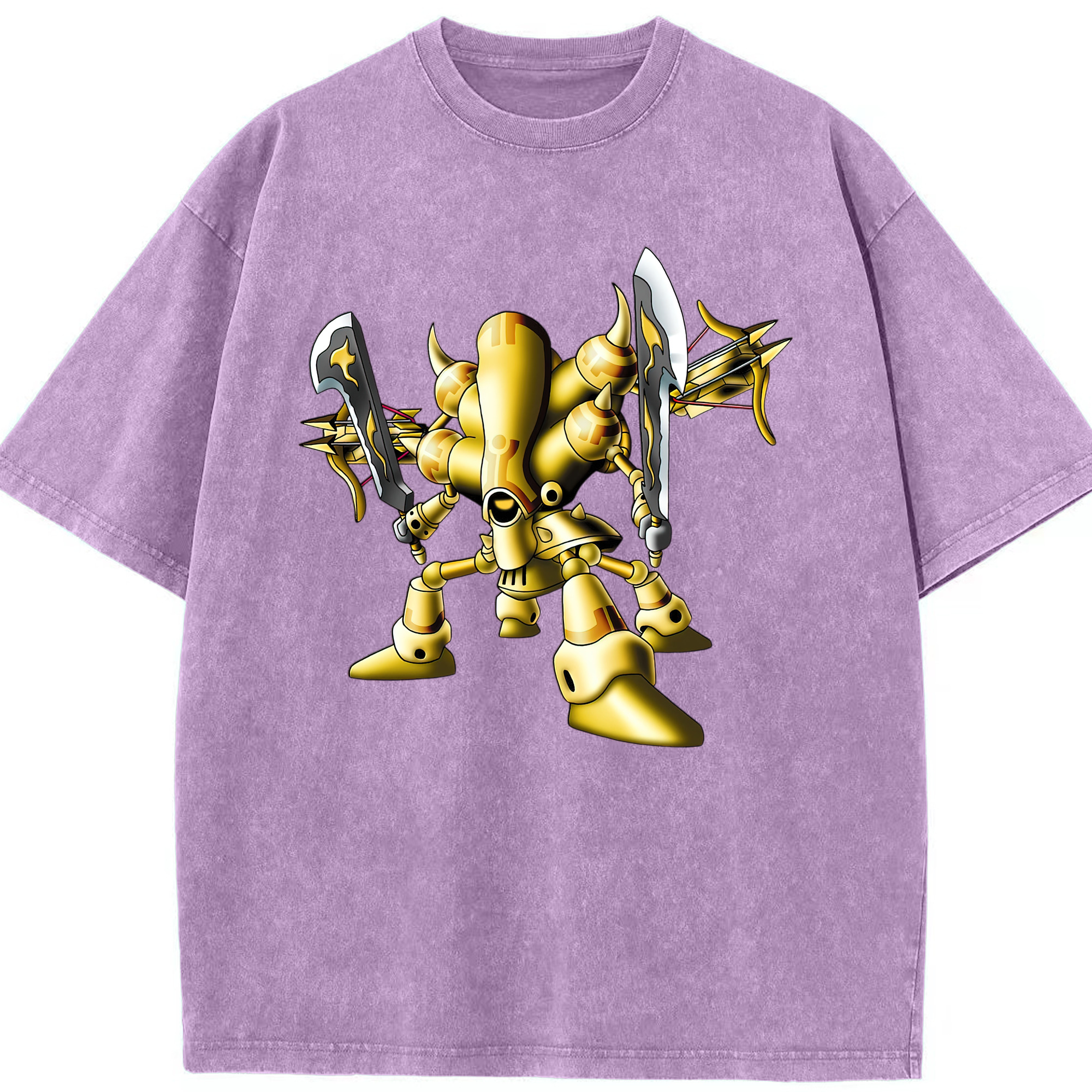 （画像用） ドラゴンクエスト Doragon Kuesuto Dragon Quest 綿100% ヴィンテージ風 半袖Tシャツ（フロントプリント）