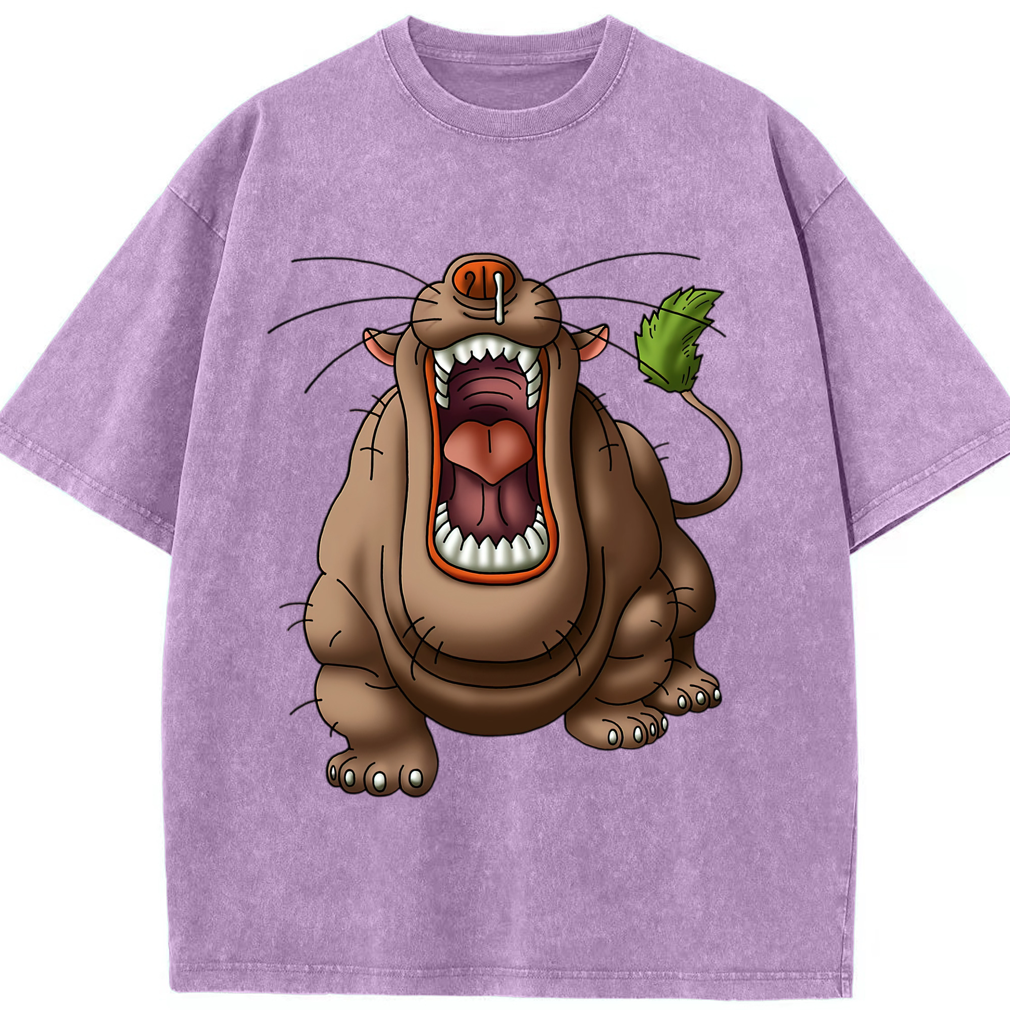 （画像用） ドラゴンクエスト Doragon Kuesuto Dragon Quest 綿100% ヴィンテージ風 半袖Tシャツ（フロントプリント）