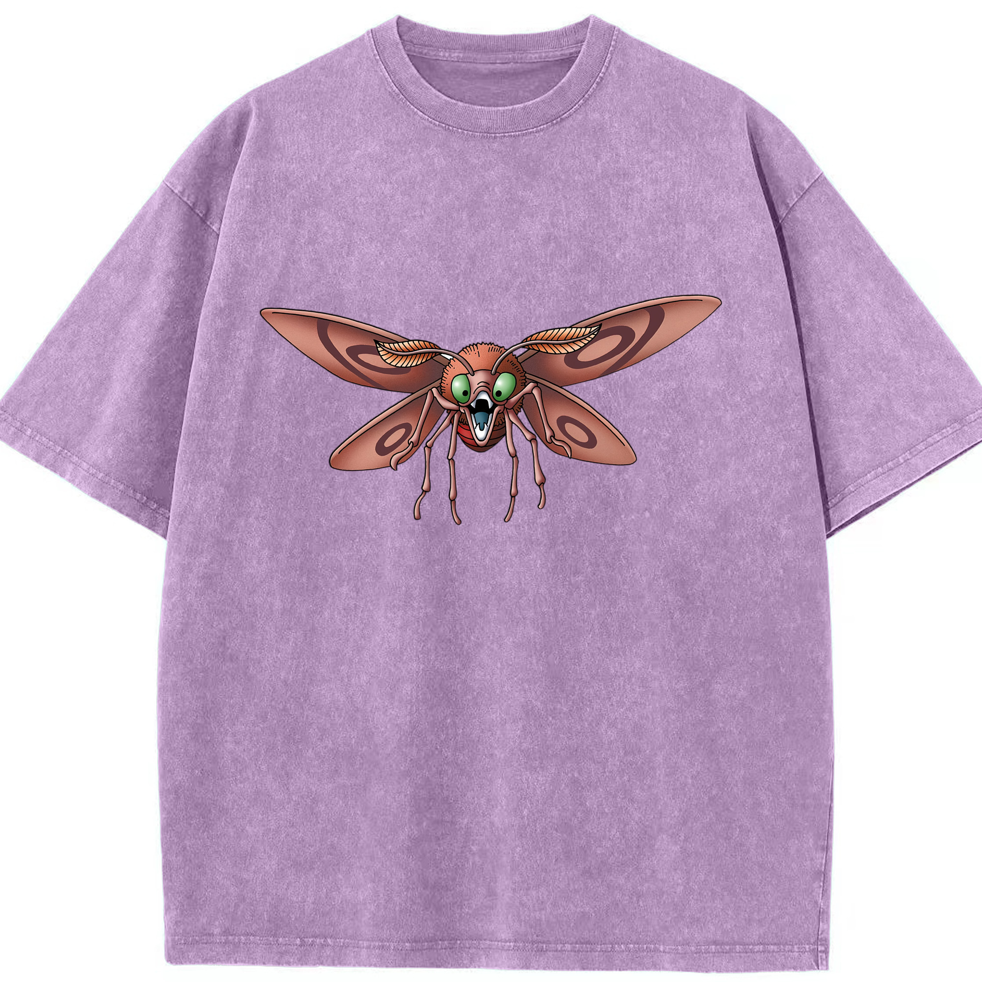 （画像用） ドラゴンクエスト Doragon Kuesuto Dragon Quest 綿100% ヴィンテージ風 半袖Tシャツ（フロントプリント）