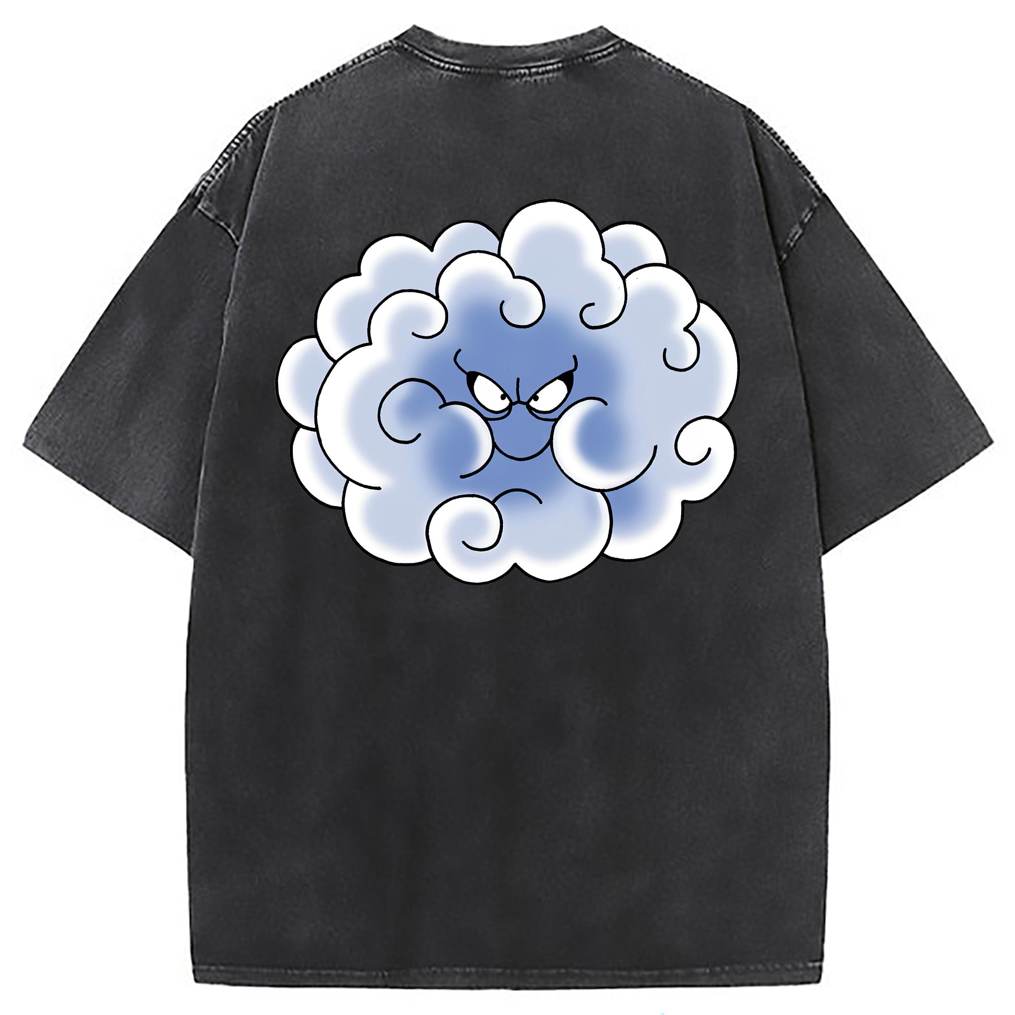（画像用） ドラゴンクエスト Doragon Kuesuto Dragon Quest 綿100% ヴィンテージ風 半袖Tシャツ（背面プリント）