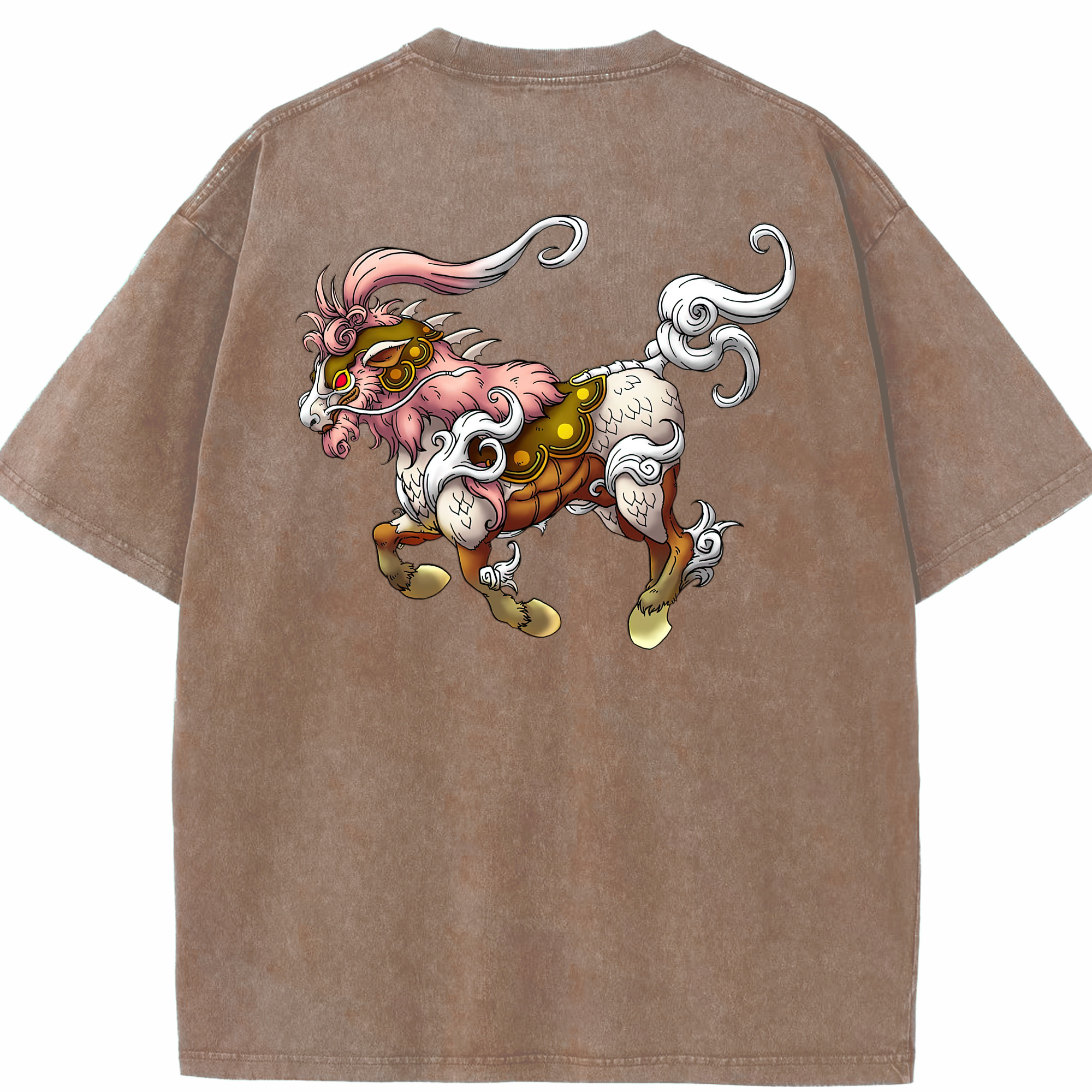（画像用） ドラゴンクエスト Doragon Kuesuto Dragon Quest 綿100% ヴィンテージ風 半袖Tシャツ（背面プリント）