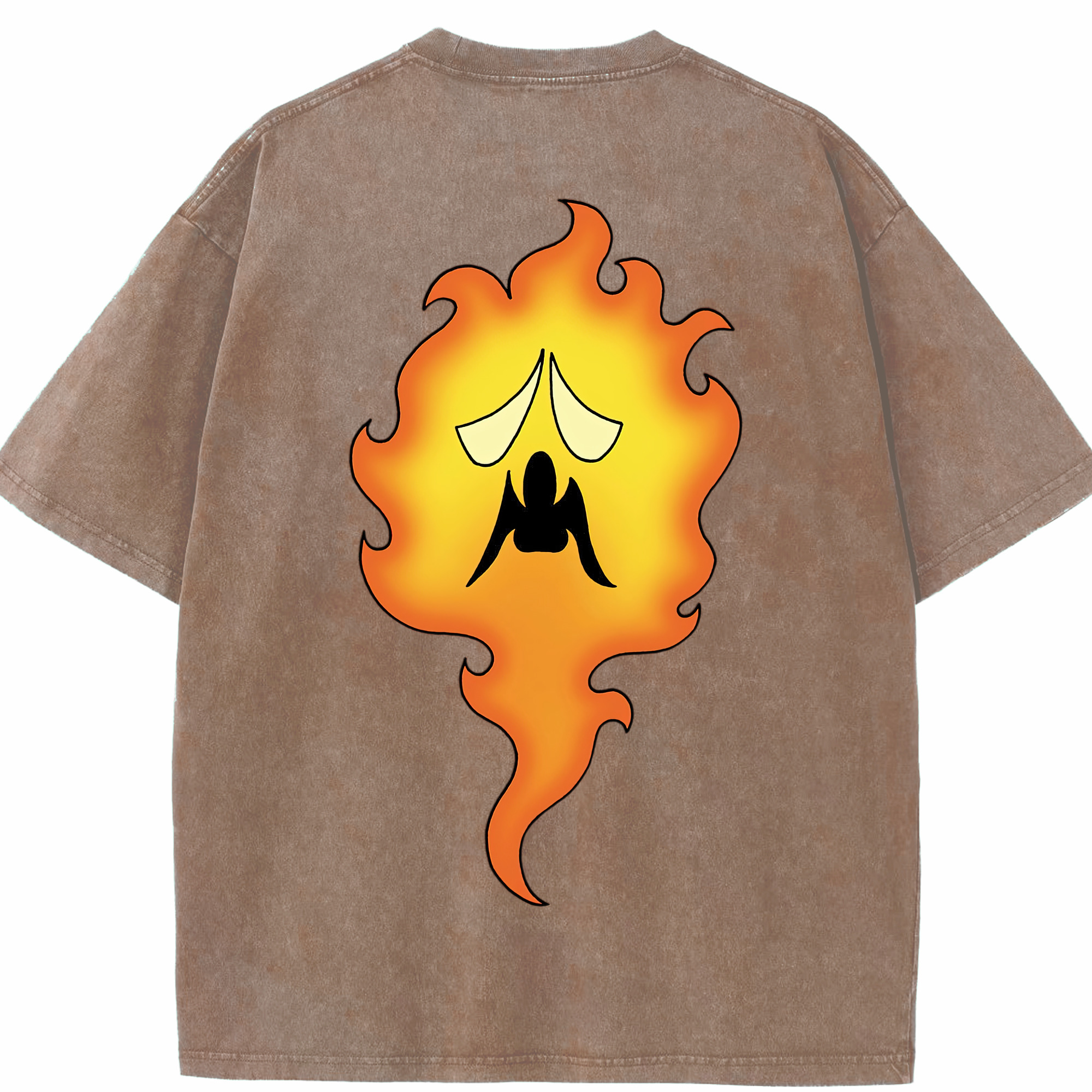 （画像用） ドラゴンクエスト Doragon Kuesuto Dragon Quest 綿100% ヴィンテージ風 半袖Tシャツ（背面プリント）