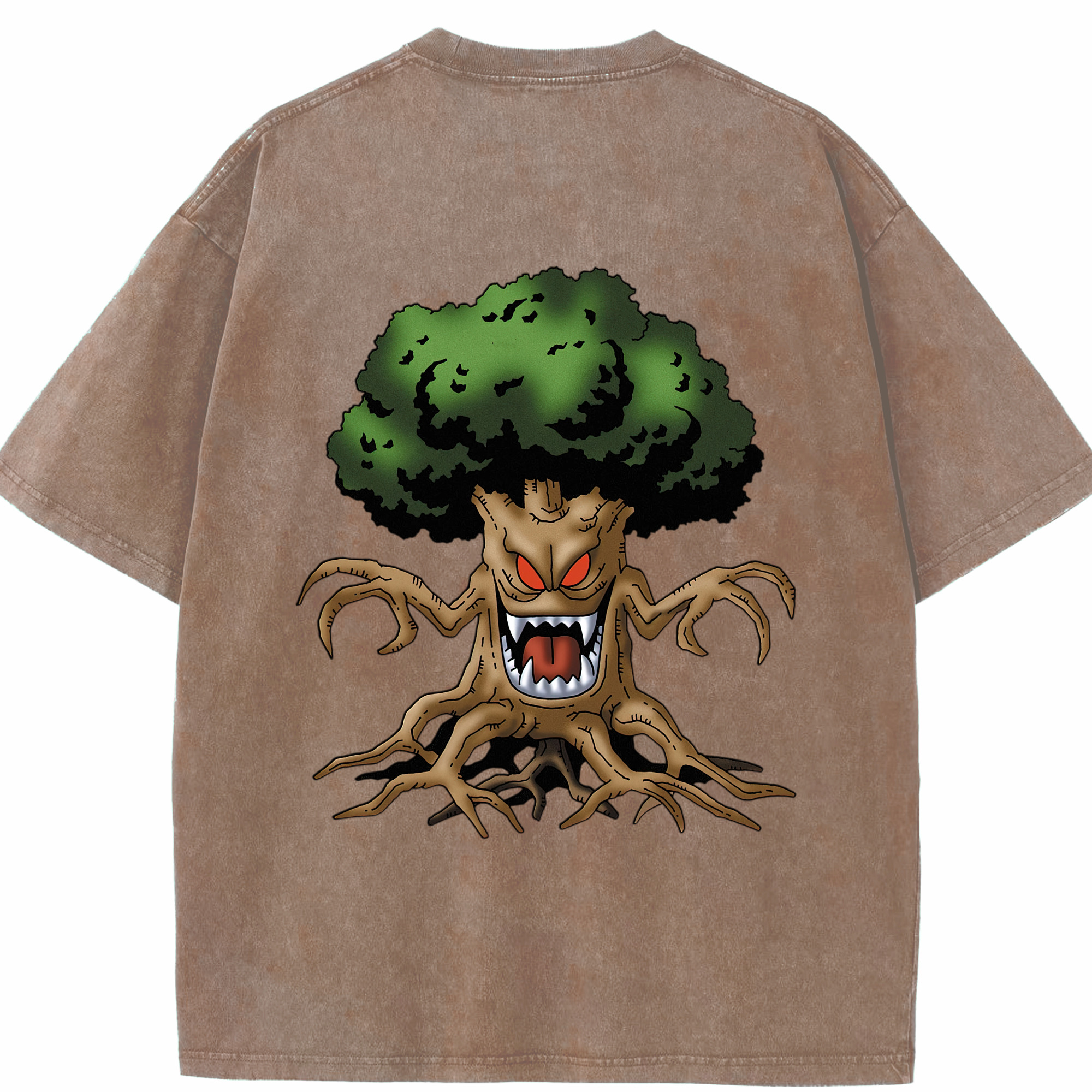 （画像用） ドラゴンクエスト Doragon Kuesuto Dragon Quest 綿100% ヴィンテージ風 半袖Tシャツ（背面プリント）
