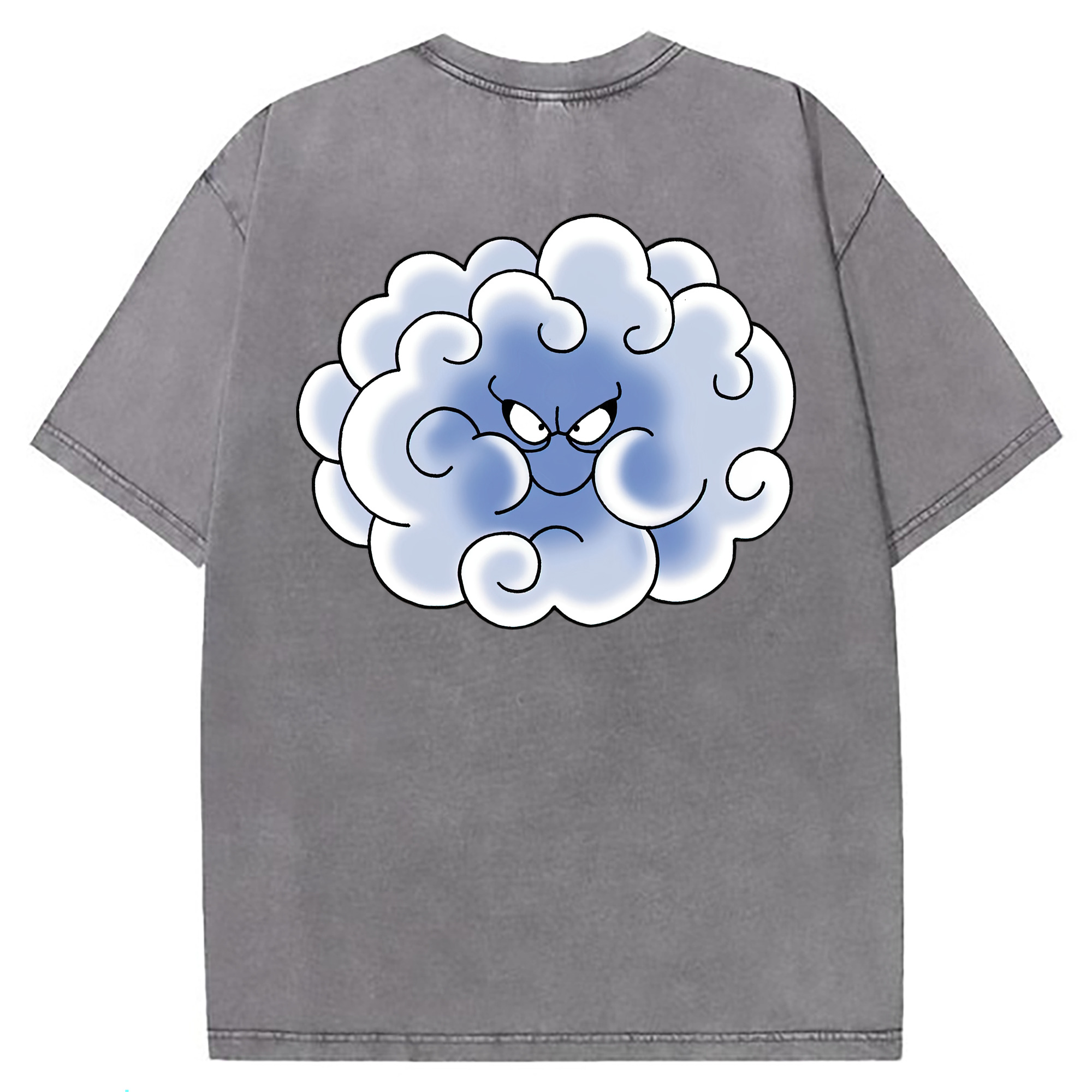 （画像用） ドラゴンクエスト Doragon Kuesuto Dragon Quest 綿100% ヴィンテージ風 半袖Tシャツ（背面プリント）