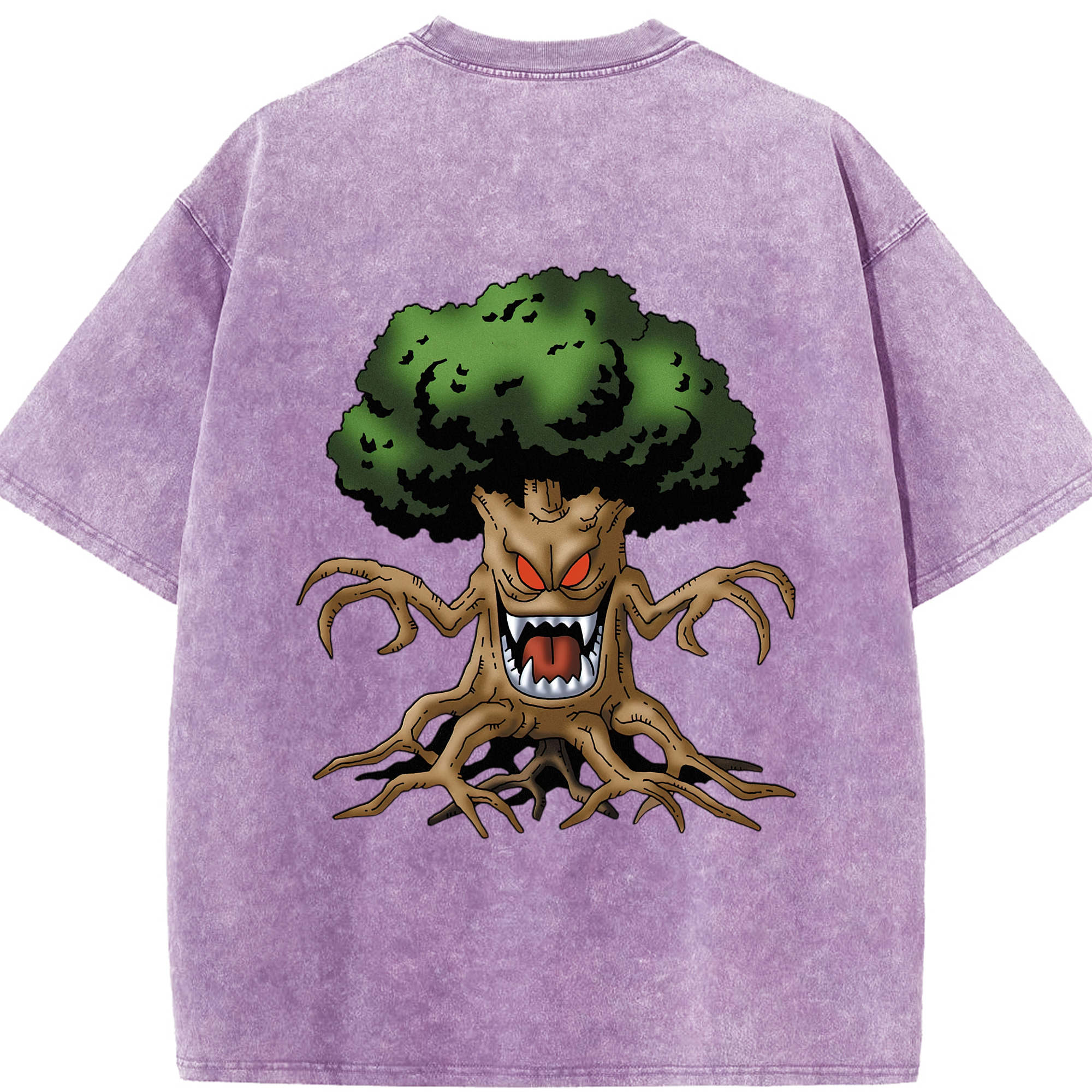 （画像用） ドラゴンクエスト Doragon Kuesuto Dragon Quest 綿100% ヴィンテージ風 半袖Tシャツ（背面プリント）