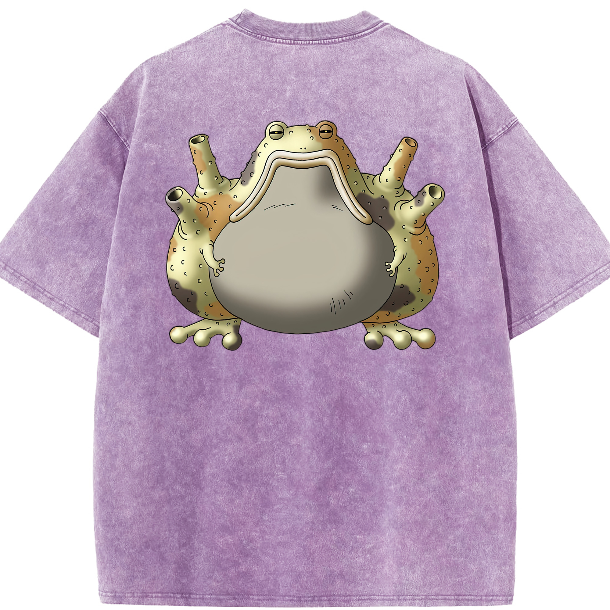 （画像用） ドラゴンクエスト Doragon Kuesuto Dragon Quest 綿100% ヴィンテージ風 半袖Tシャツ（背面プリント）