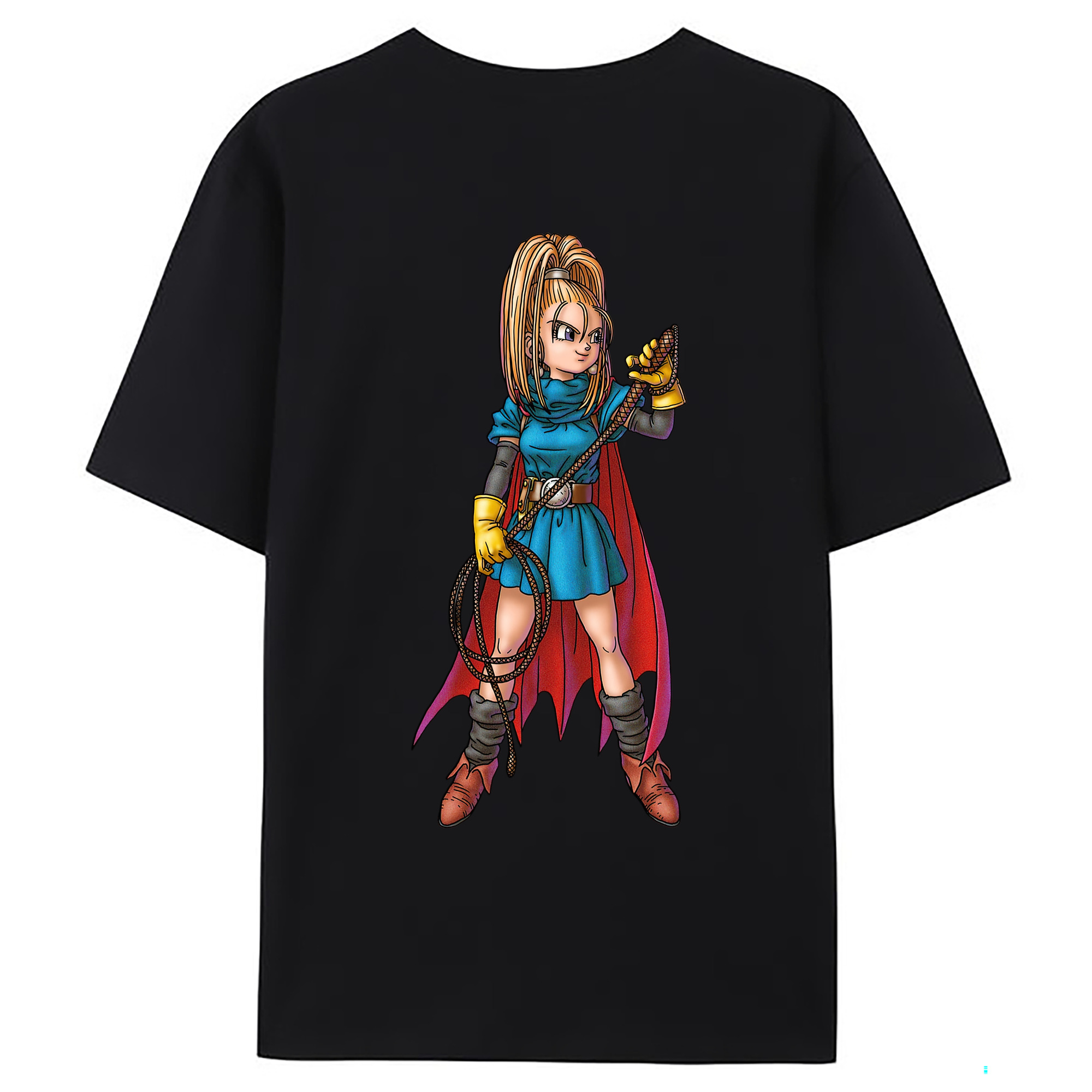 （画像用） ドラゴンクエスト Doragon Kuesuto Dragon Quest 綿100％ メンズ半袖Tシャツ（バックプリント） 通気性