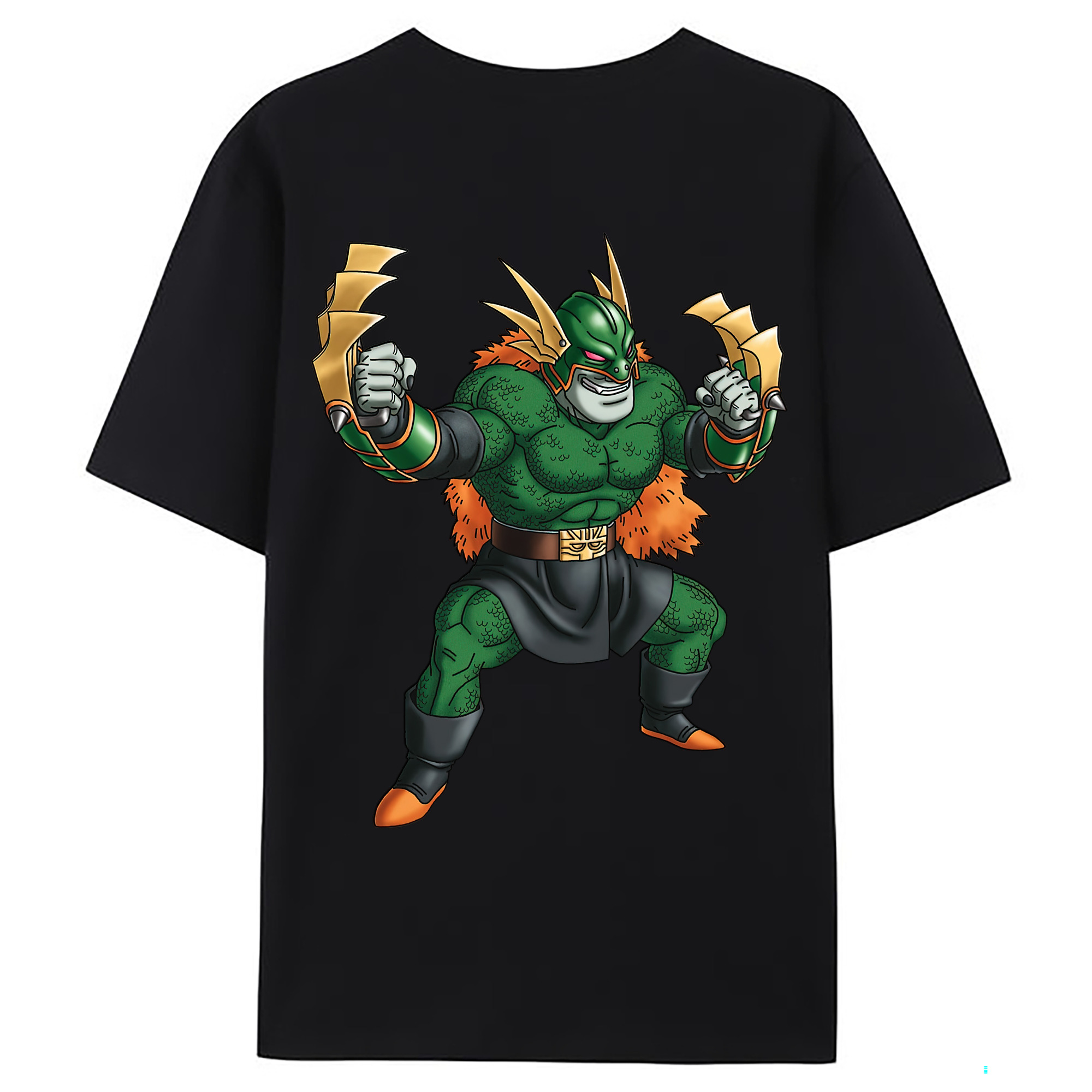 （画像用） ドラゴンクエスト Doragon Kuesuto Dragon Quest 綿100％ メンズ半袖Tシャツ（バックプリント） 通気性
