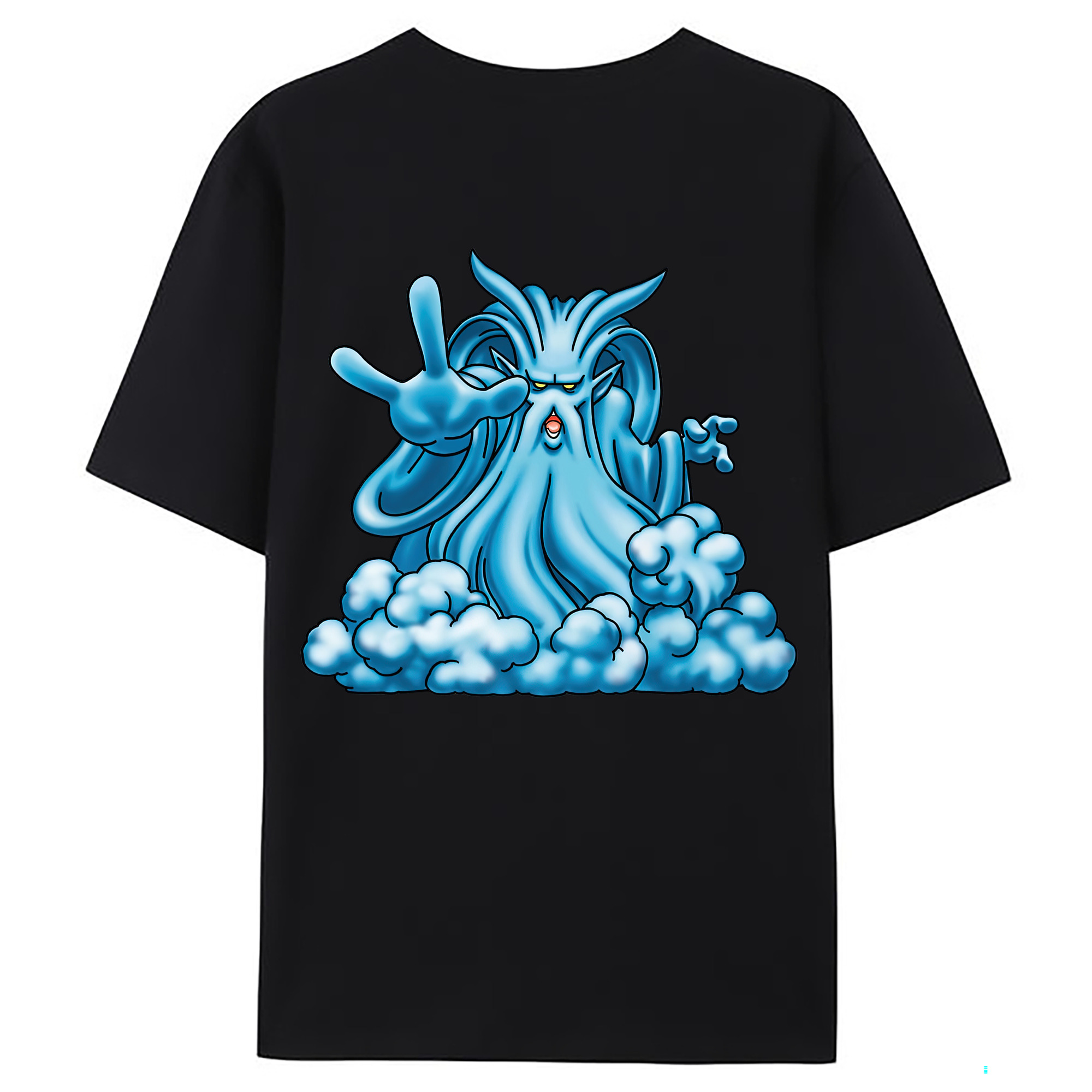 （画像用） ドラゴンクエスト Doragon Kuesuto Dragon Quest 綿100％ メンズ半袖Tシャツ（バックプリント） 通気性