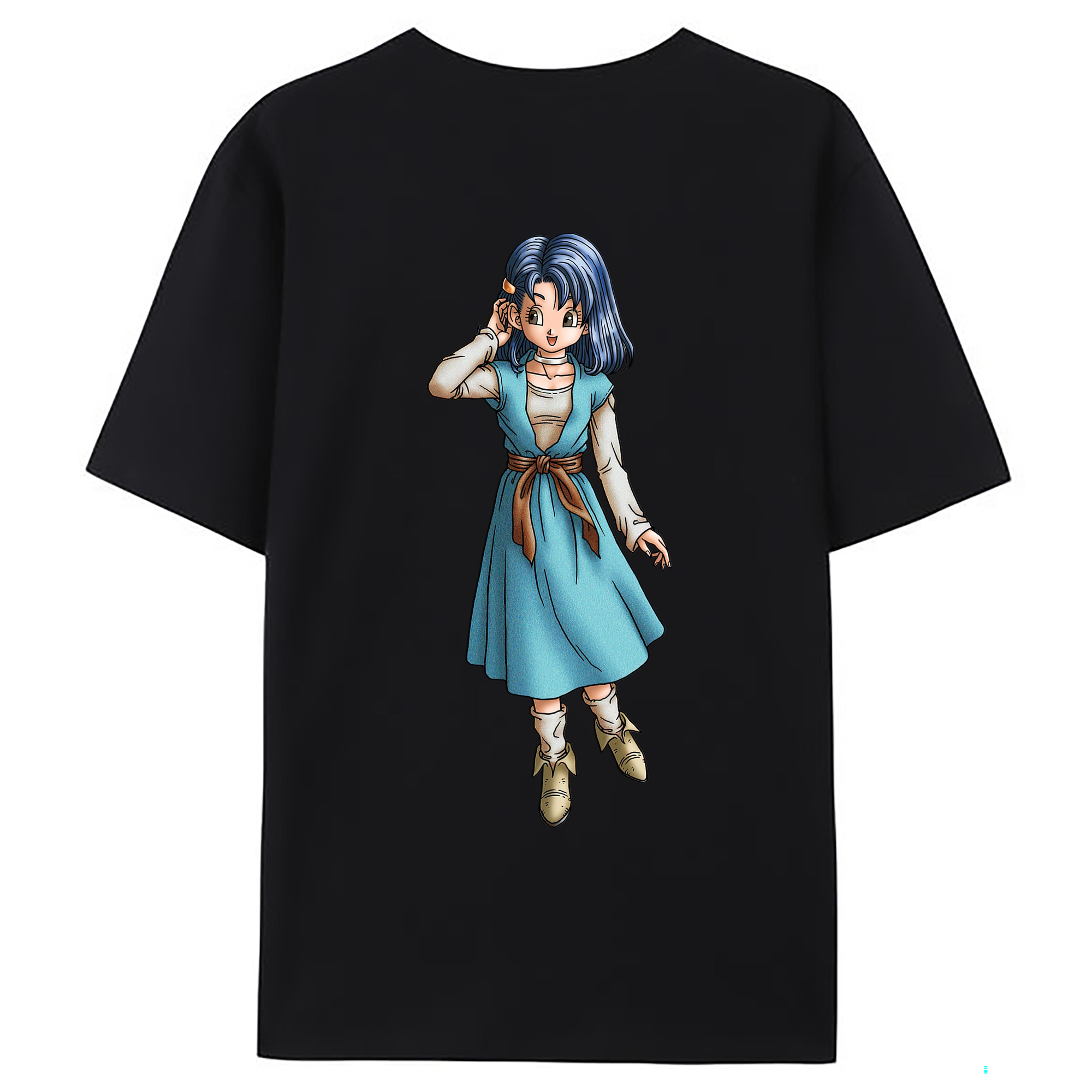 （画像用） ドラゴンクエスト Doragon Kuesuto Dragon Quest 綿100％ メンズ半袖Tシャツ（バックプリント） 通気性