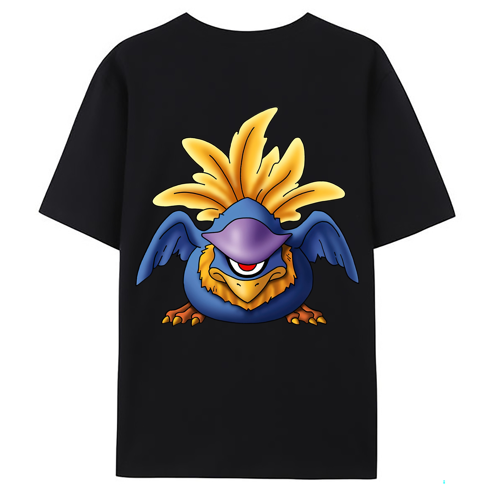 （画像用） ドラゴンクエスト Doragon Kuesuto Dragon Quest 綿100％ メンズ半袖Tシャツ（バックプリント） 通気性
