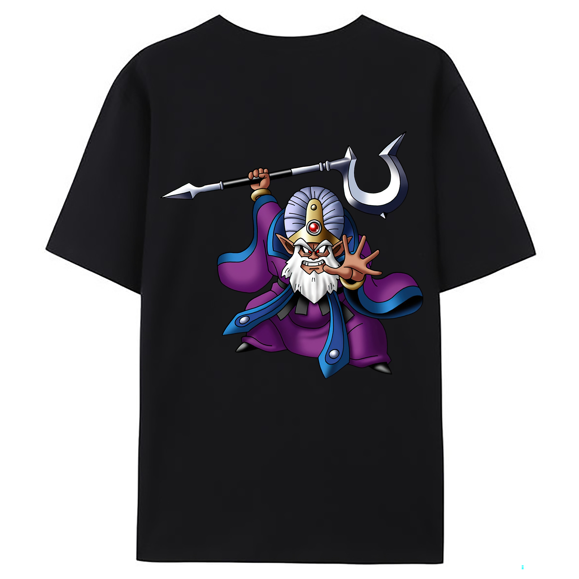 （画像用） ドラゴンクエスト Doragon Kuesuto Dragon Quest 綿100％ メンズ半袖Tシャツ（バックプリント） 通気性