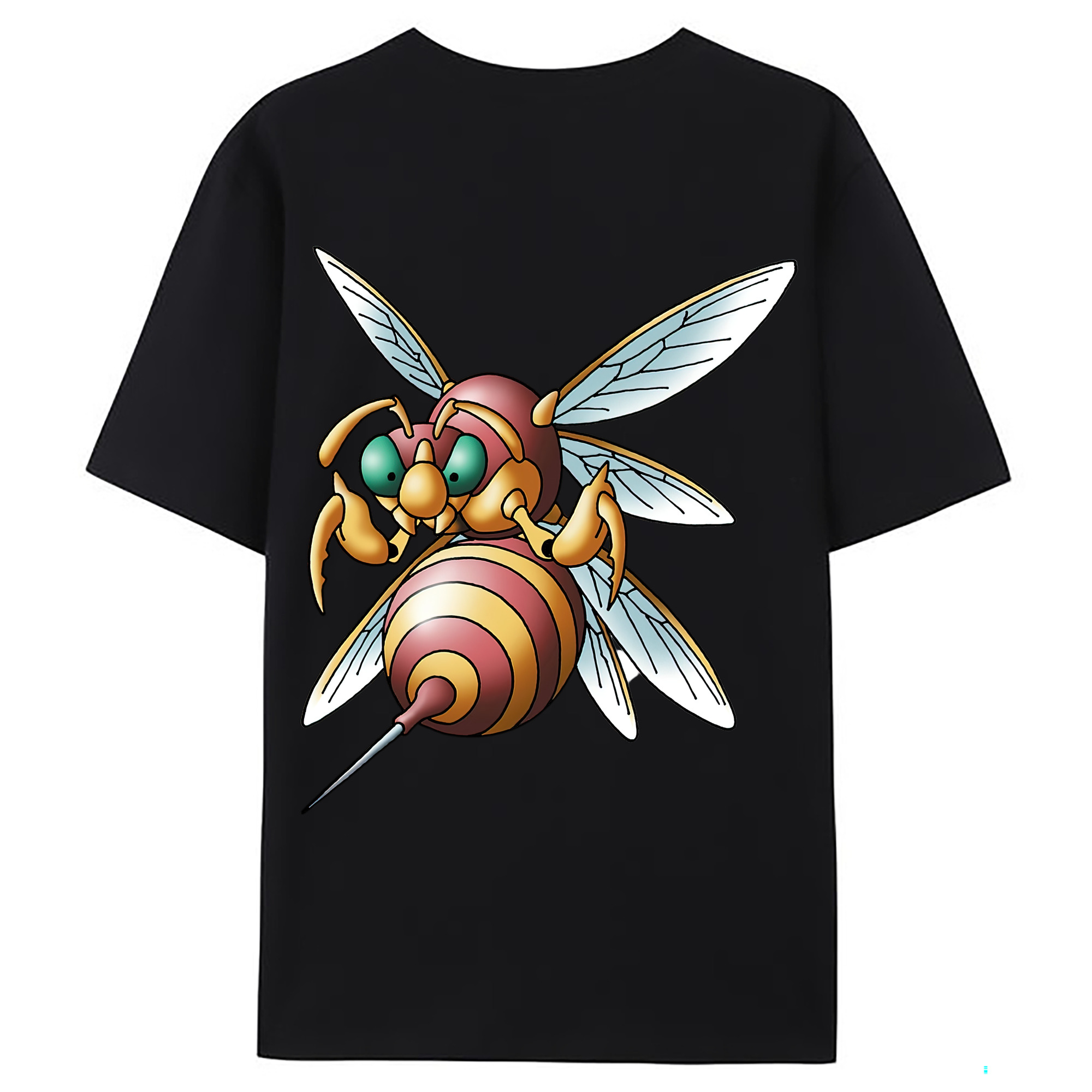 （画像用） ドラゴンクエスト Doragon Kuesuto Dragon Quest 綿100％ メンズ半袖Tシャツ（バックプリント） 通気性