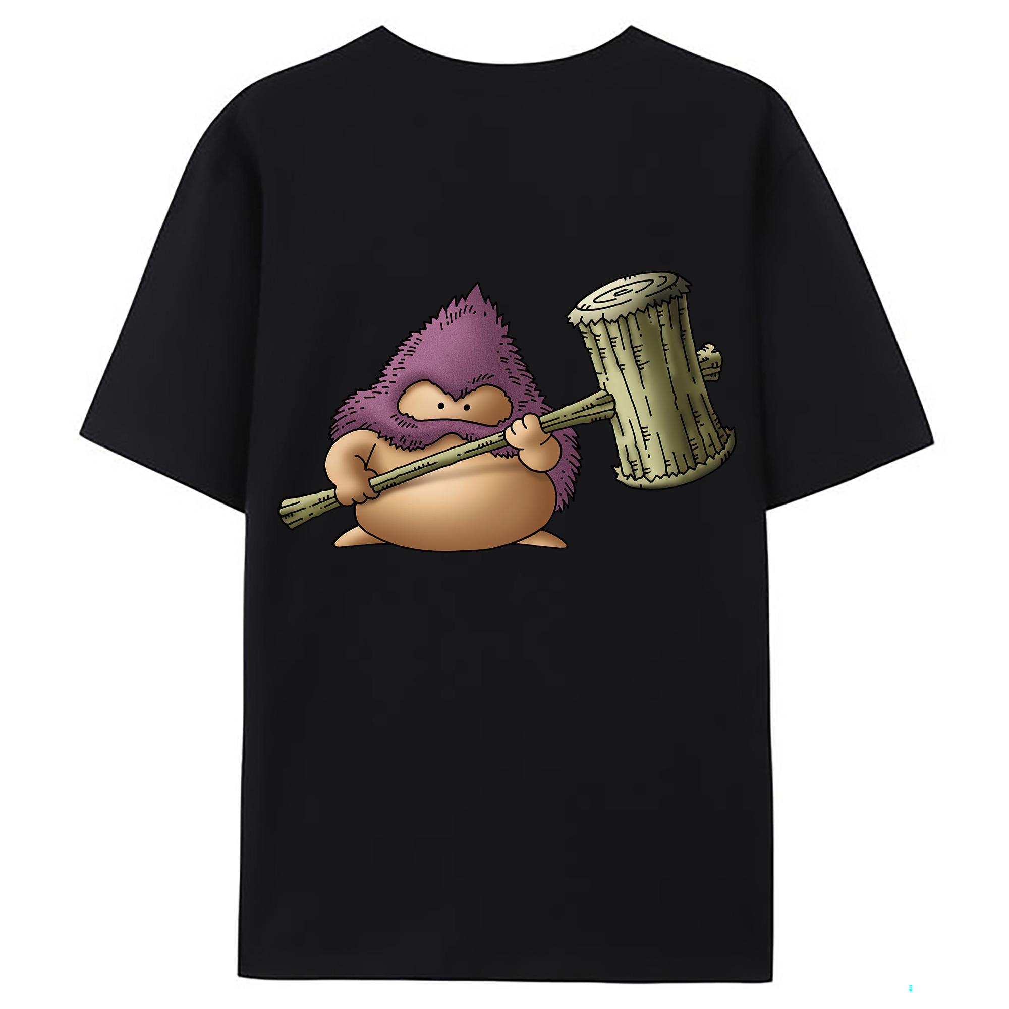 （画像用） ドラゴンクエスト Doragon Kuesuto Dragon Quest 綿100％ メンズ半袖Tシャツ（バックプリント） 通気性