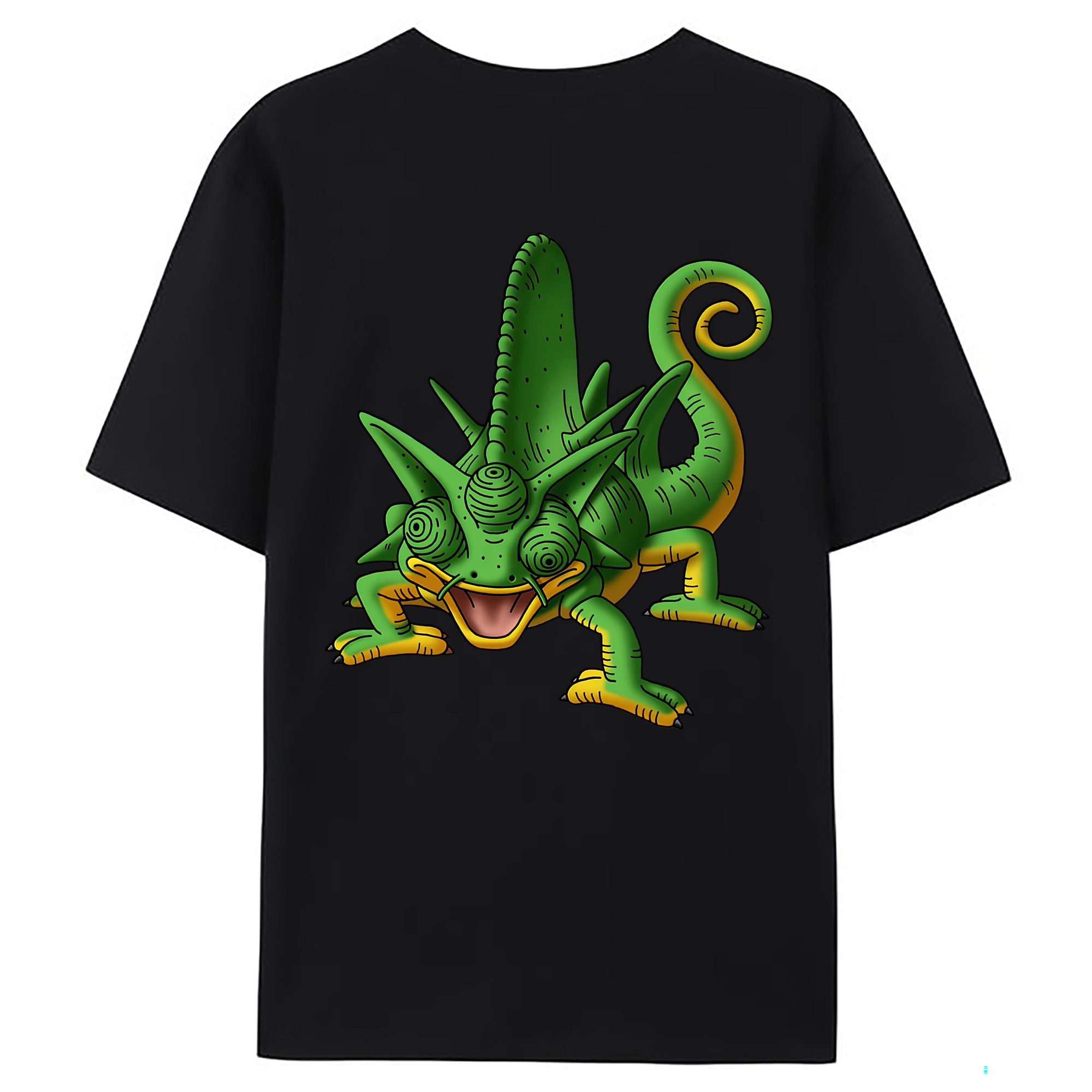 （画像用） ドラゴンクエスト Doragon Kuesuto Dragon Quest 綿100％ メンズ半袖Tシャツ（バックプリント） 通気性