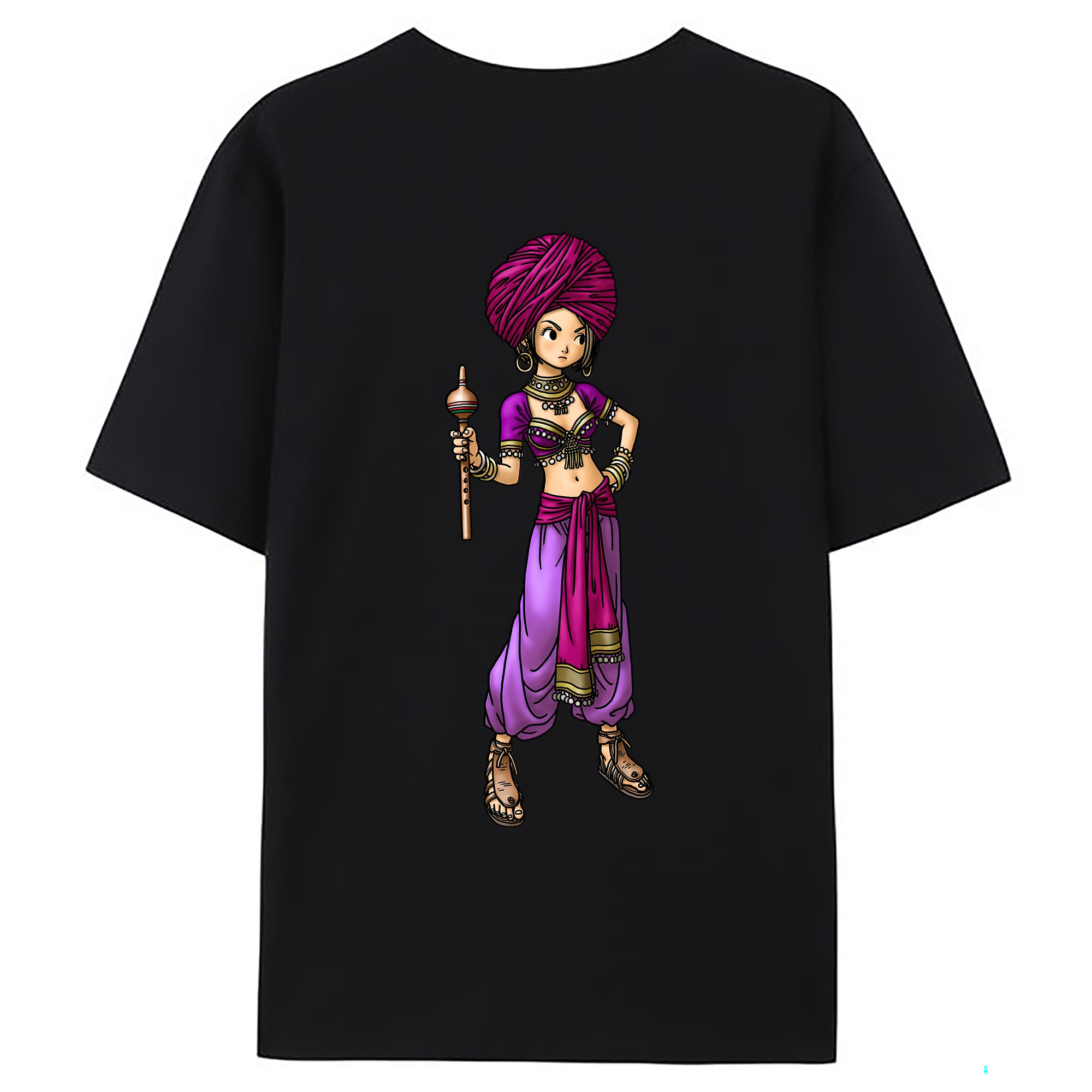 （画像用） ドラゴンクエスト Doragon Kuesuto Dragon Quest 綿100％ メンズ半袖Tシャツ（バックプリント） 通気性