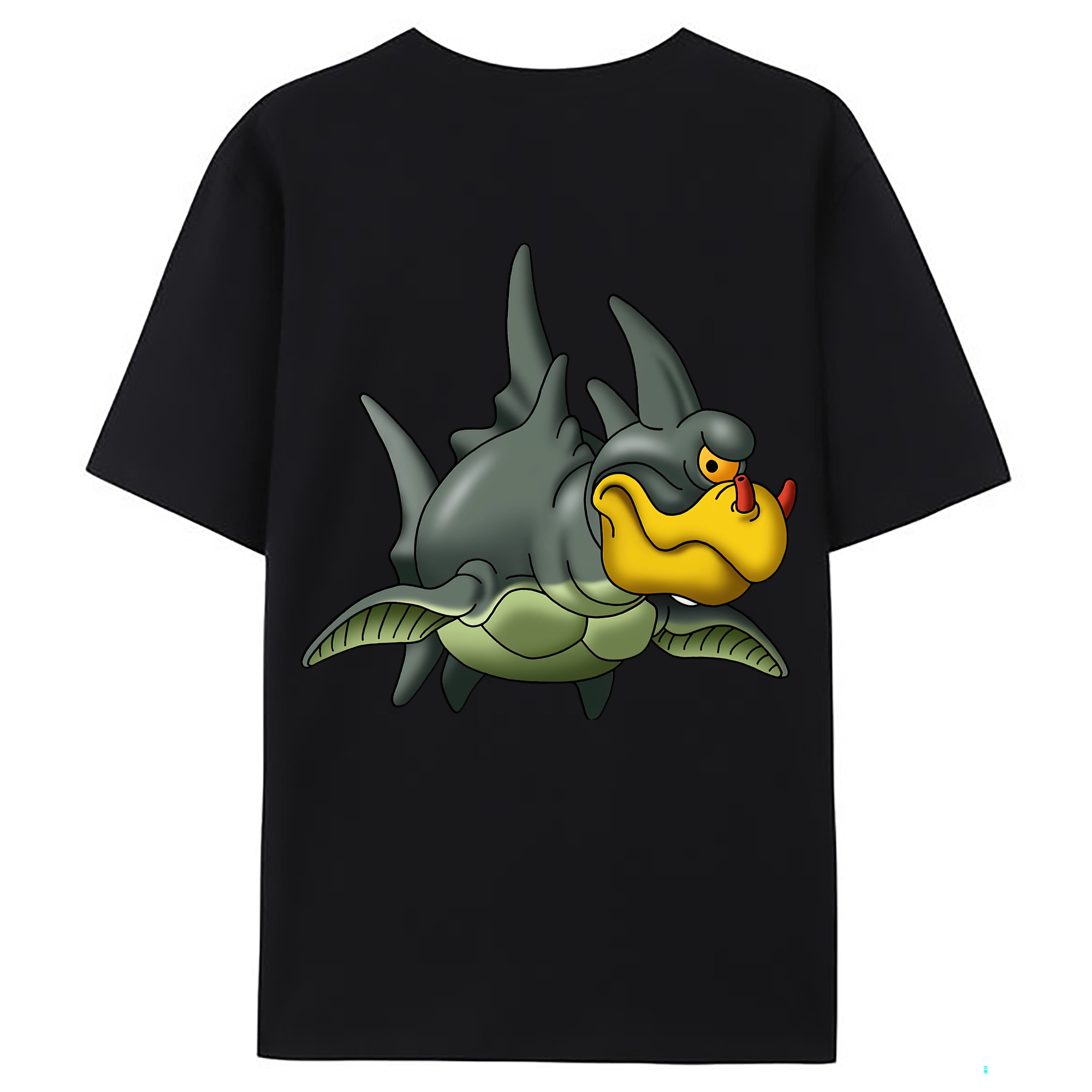 （画像用） ドラゴンクエスト Doragon Kuesuto Dragon Quest 綿100％ メンズ半袖Tシャツ（バックプリント） 通気性