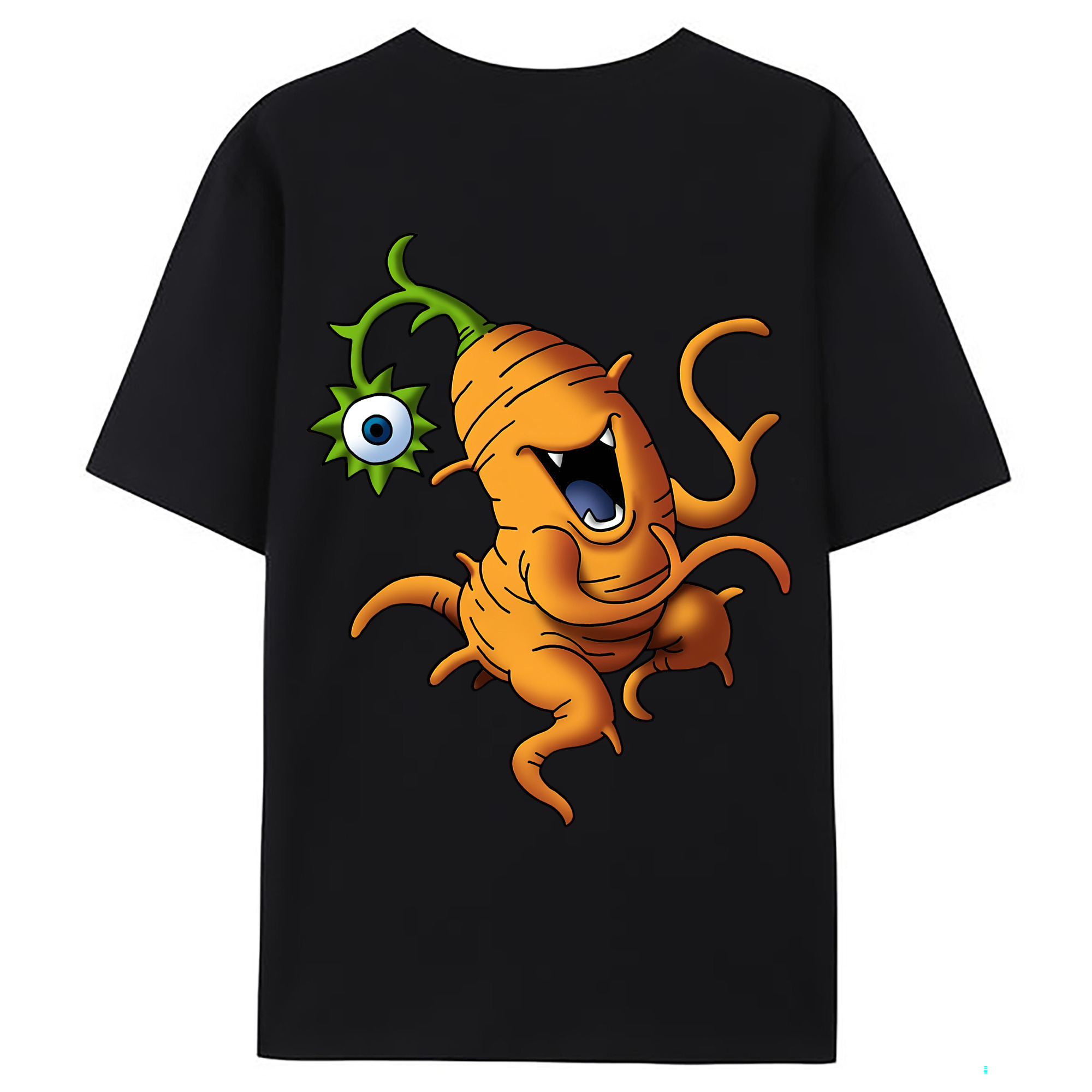 （画像用） ドラゴンクエスト Doragon Kuesuto Dragon Quest 綿100％ メンズ半袖Tシャツ（バックプリント） 通気性