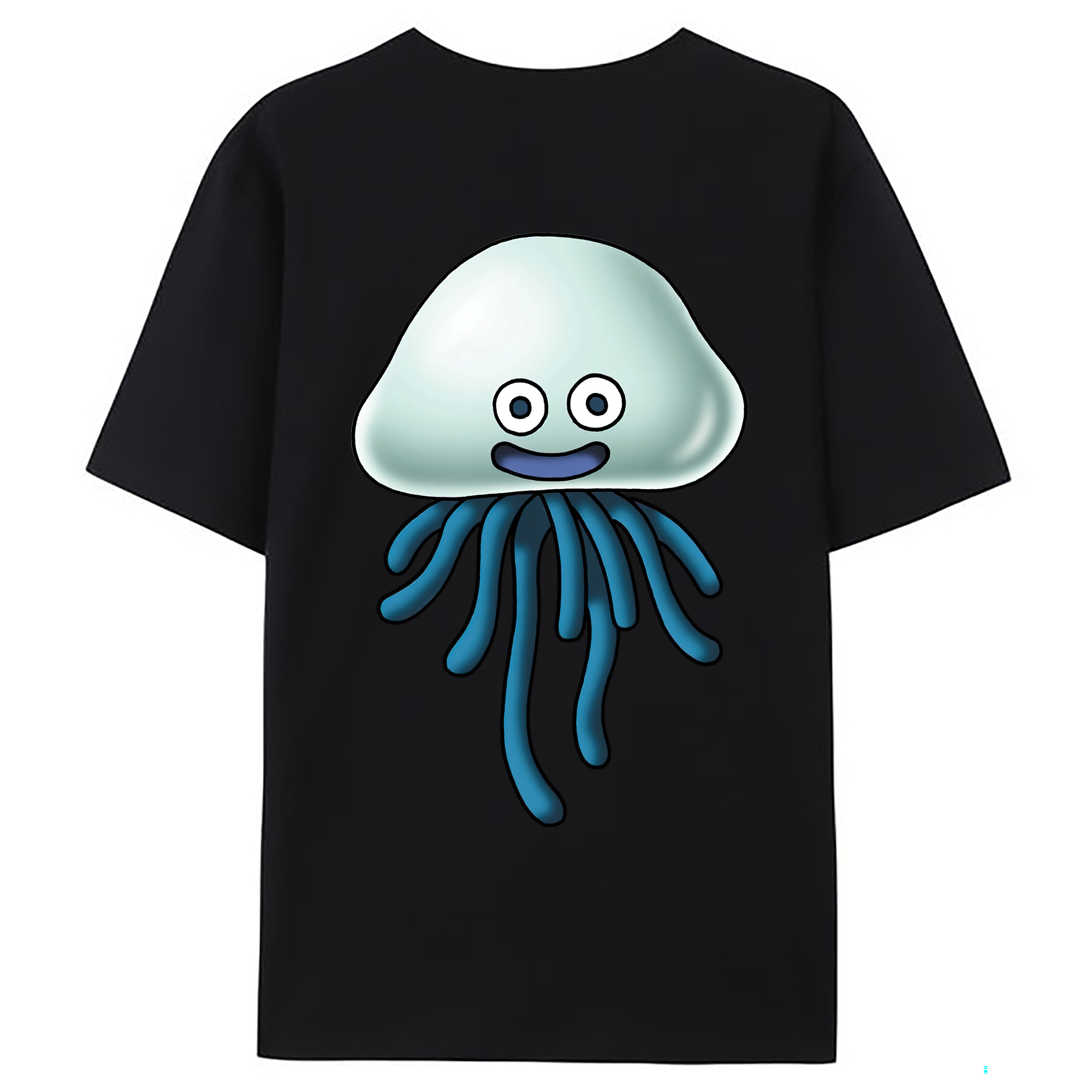 （画像用） ドラゴンクエスト Doragon Kuesuto Dragon Quest 綿100％ メンズ半袖Tシャツ（バックプリント） 通気性