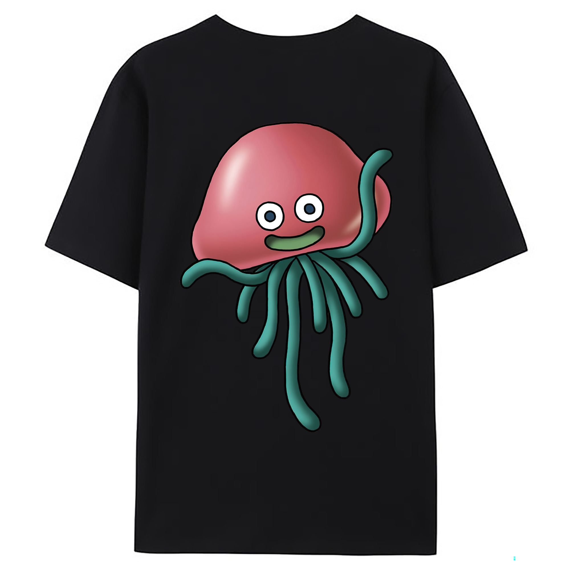（画像用） ドラゴンクエスト Doragon Kuesuto Dragon Quest 綿100％ メンズ半袖Tシャツ（バックプリント） 通気性