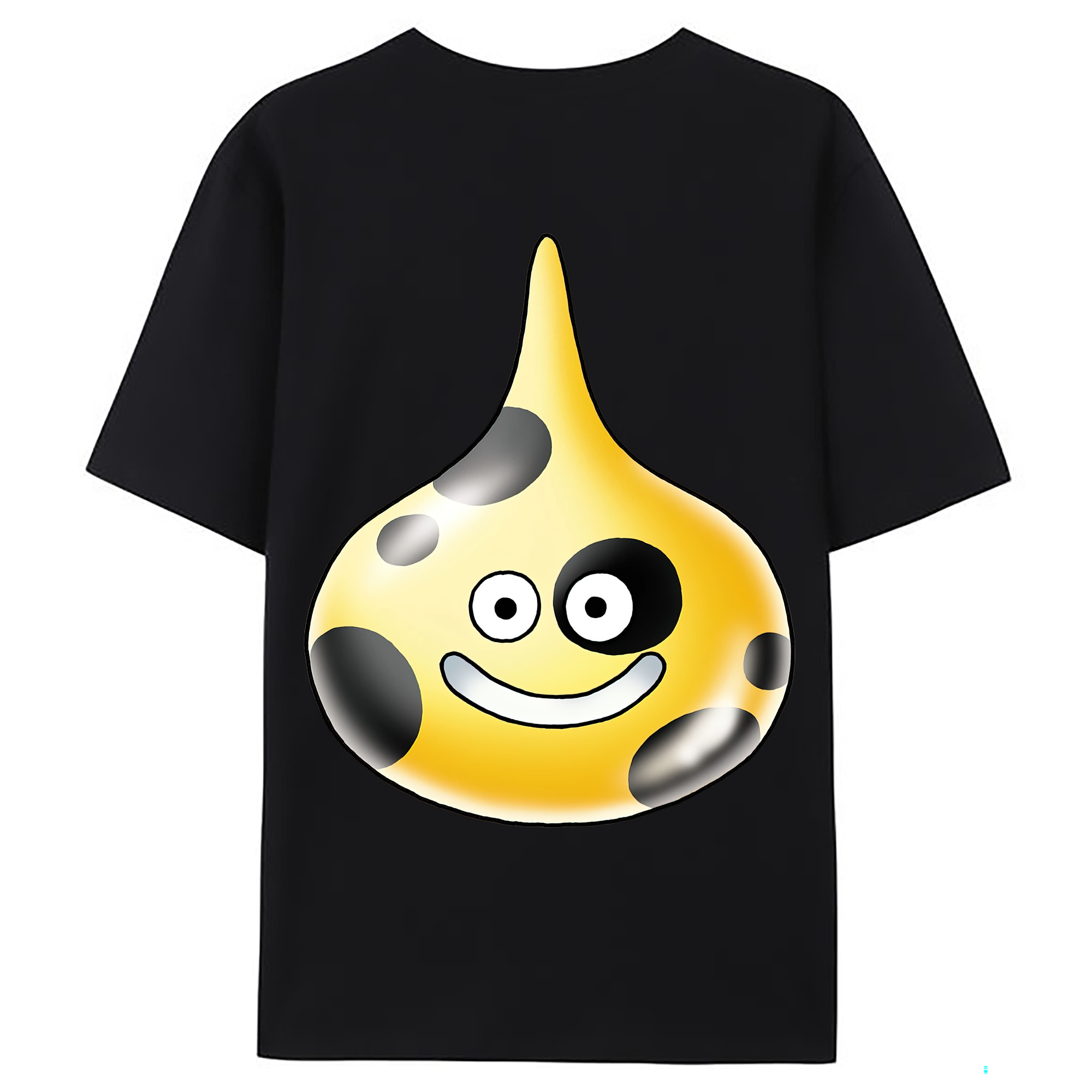 （画像用） ドラゴンクエスト Doragon Kuesuto Dragon Quest 綿100％ メンズ半袖Tシャツ（バックプリント） 通気性