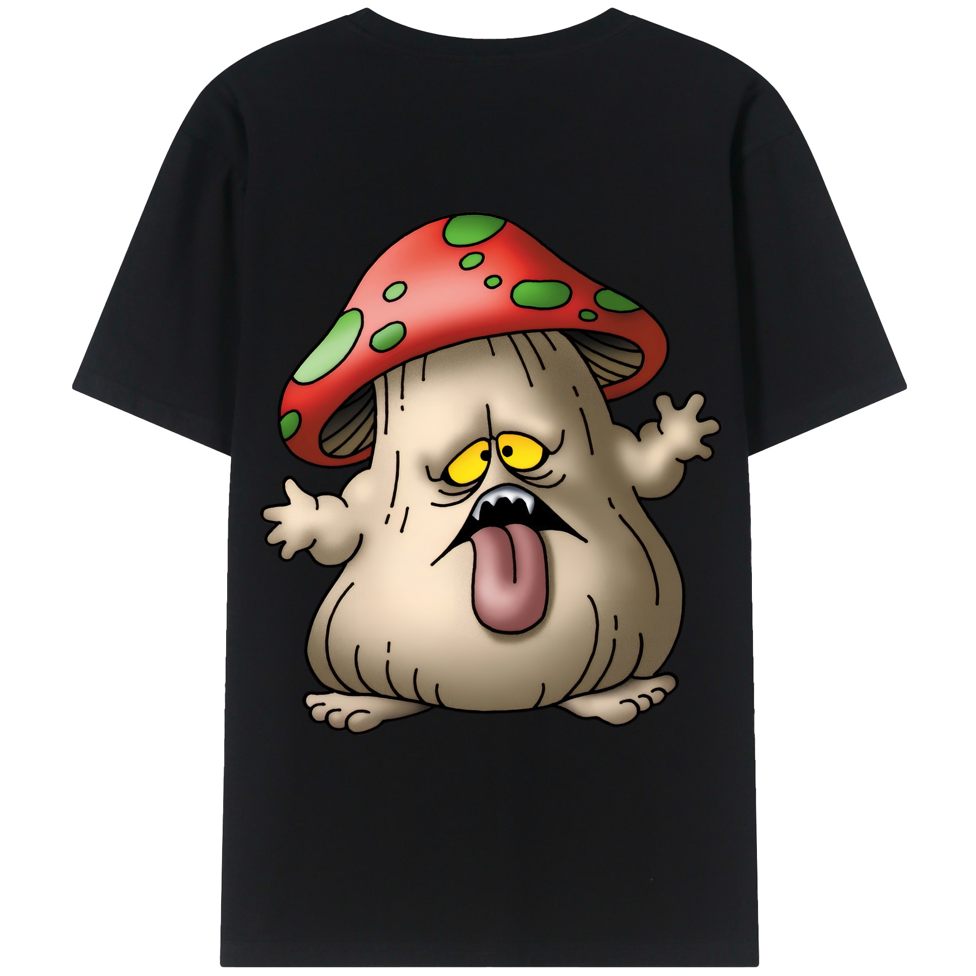 （画像用） ドラゴンクエスト Doragon Kuesuto Dragon Quest 綿100％ メンズ半袖Tシャツ（バックプリント） 通気性